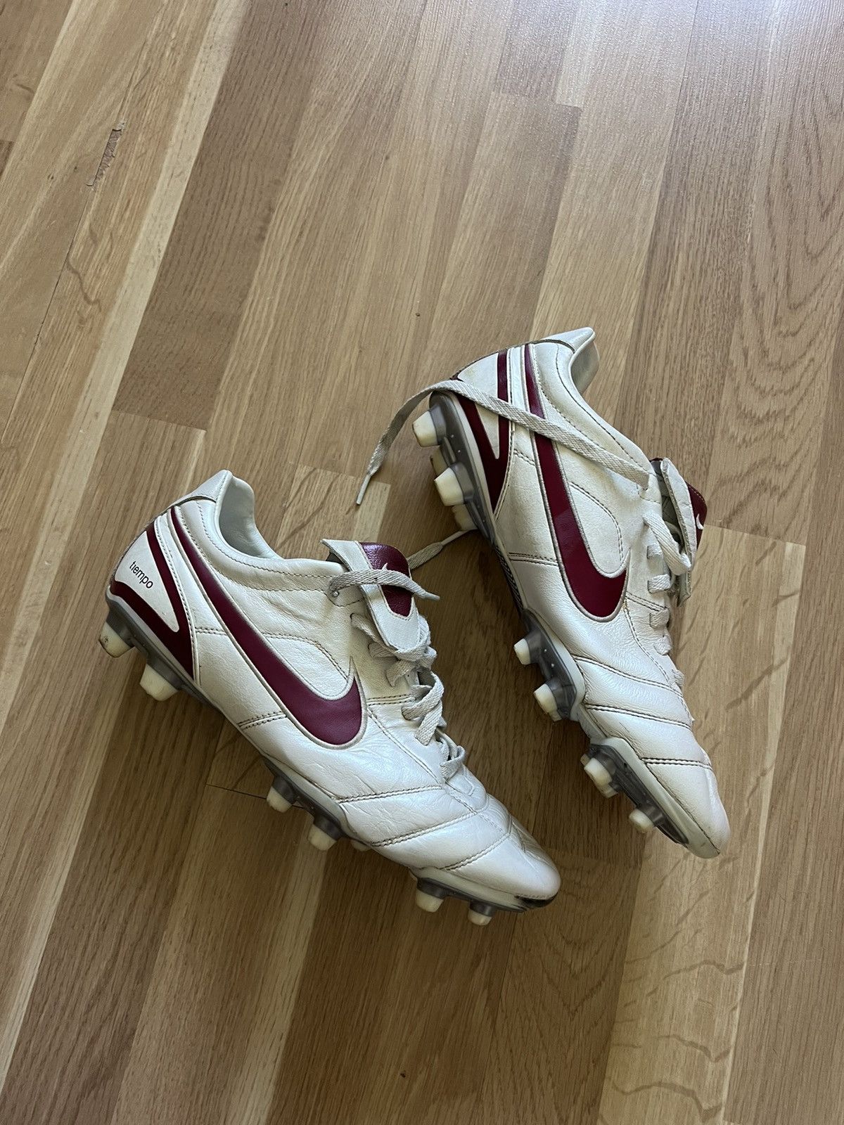 Nike Nike Tiempo 2008 leather football boots with carbon Size US 11 / EU 44 - 2 Thumbnail