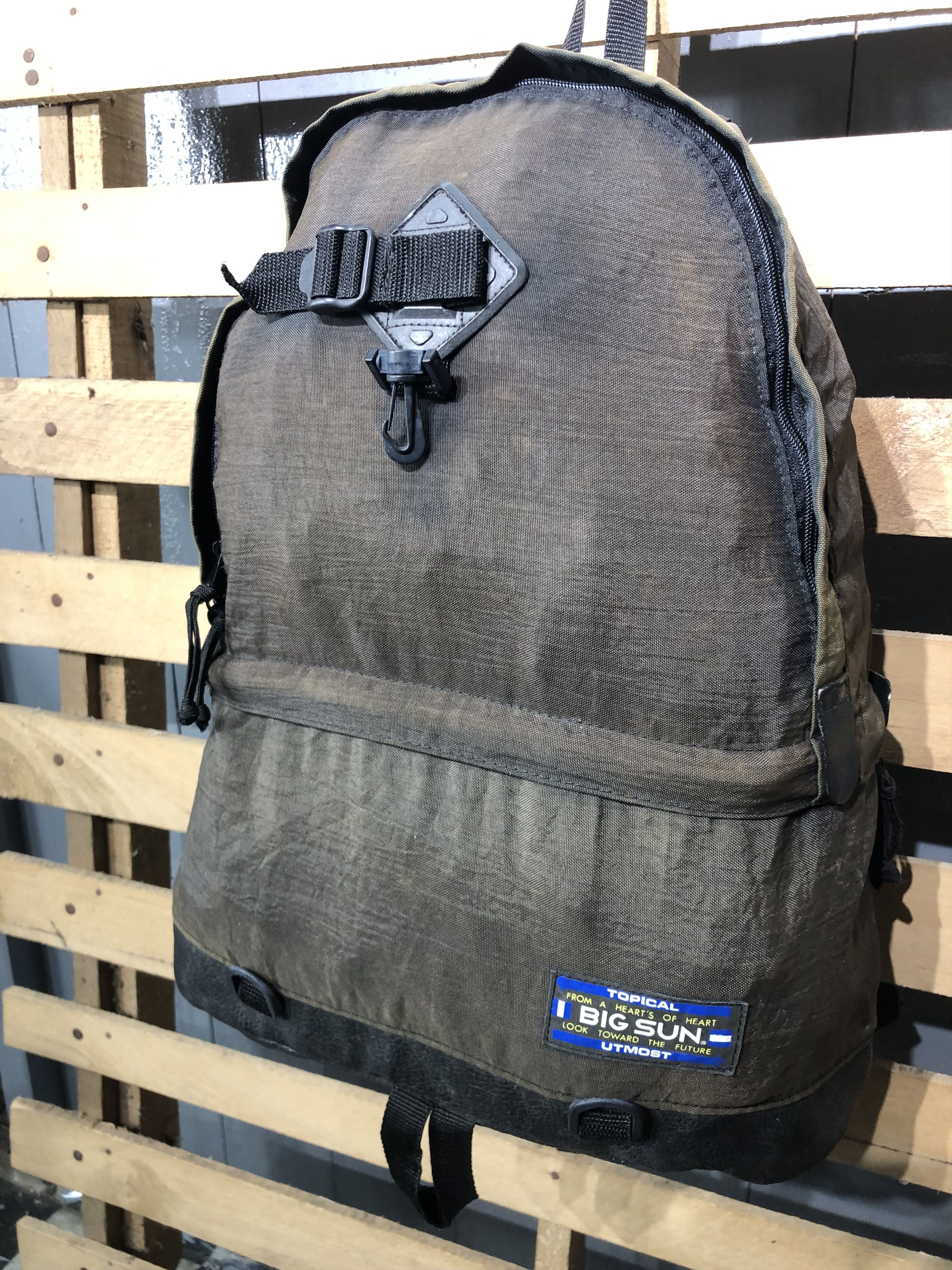 Other Japanese OutdoorLife Big Sun Style Nylon Backpack Size ONE SIZE - 2 Thumbnail