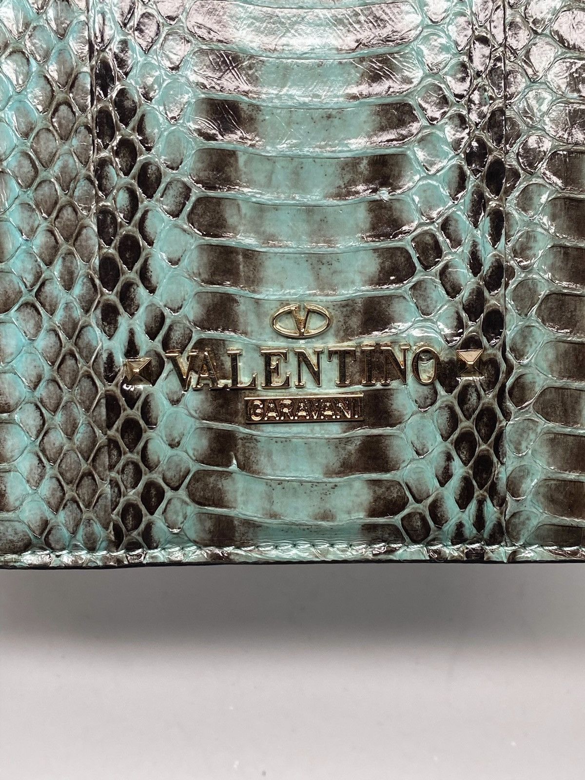 Valentino Valentino Garavani Snake Embossed Leather iPad Mini Case Size ONE SIZE - 4 Thumbnail