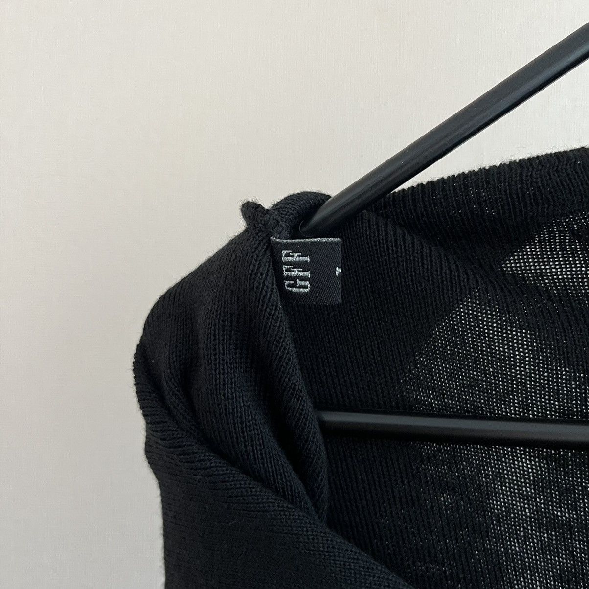 Gianfranco Ferre Gianfranco Ferre GFF Black Knit Midi Dress Merino Wool Siz M Size M / US 6-8 / IT 42-44 - 18 Thumbnail