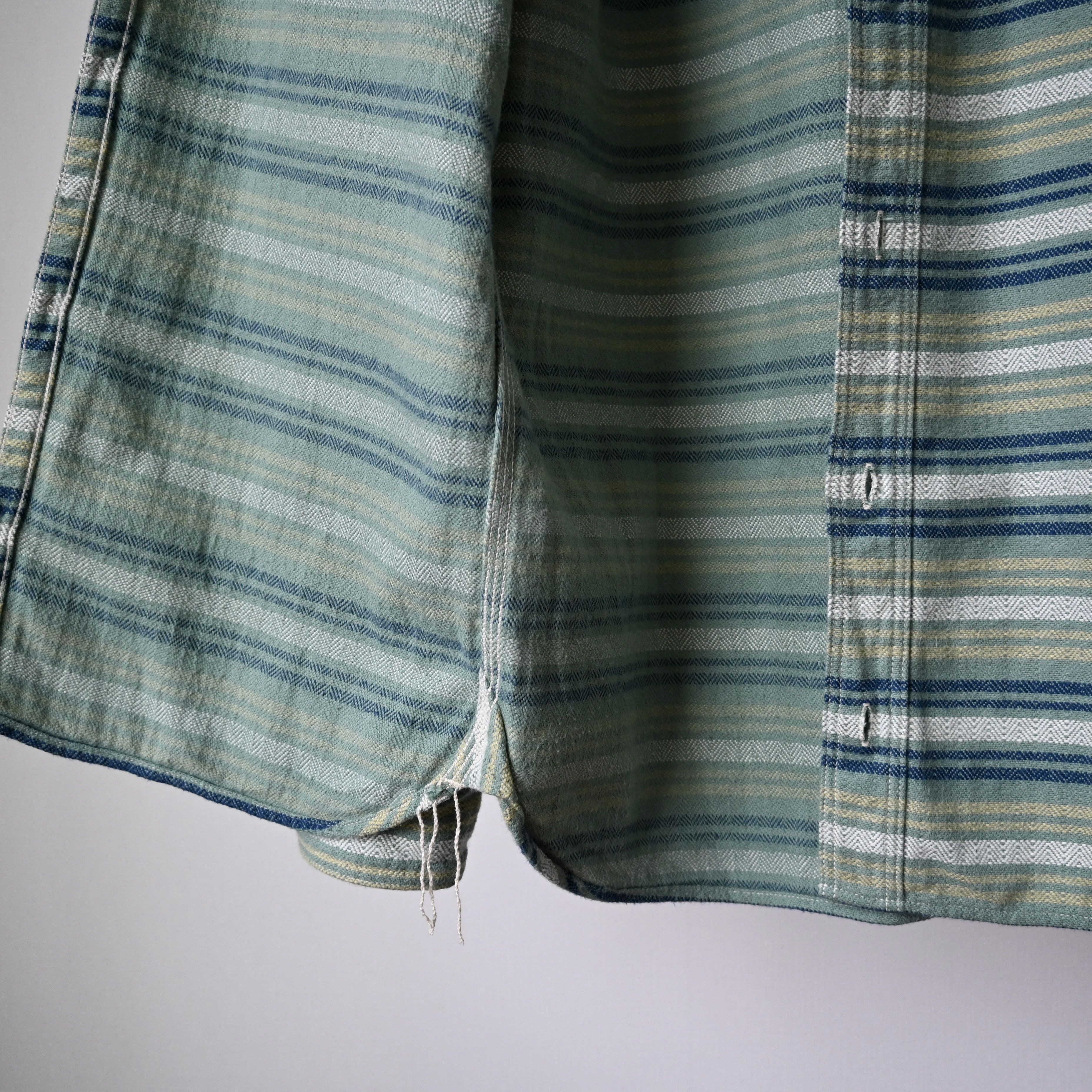 Momotaro Jeans MOMOTARO JEANS heavyweight flannel shirt, 44, made in Japan Size US L / EU 52-54 / 3 - 9 Thumbnail