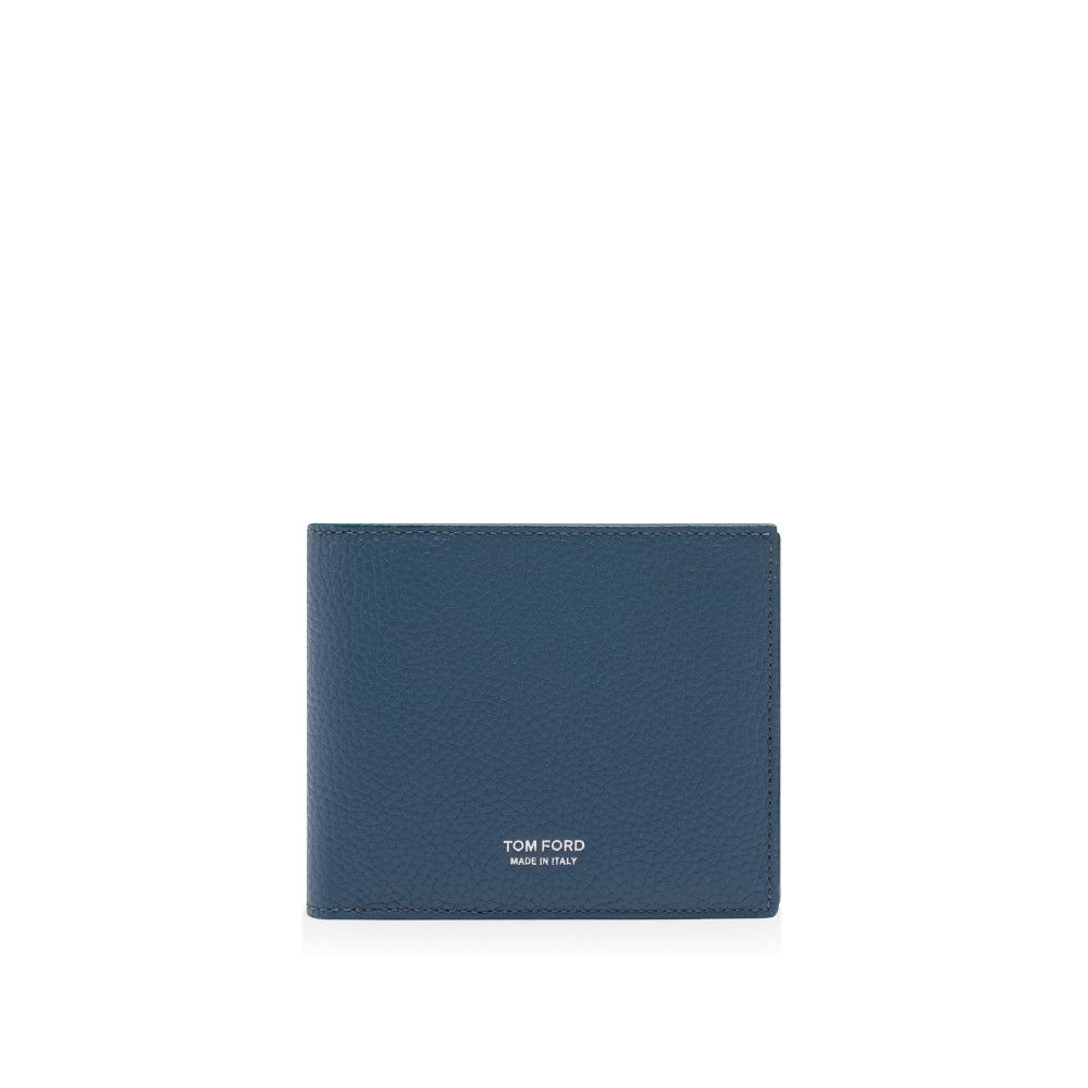 Tom Ford o1loc1c0326 Y0228 Size: OS / Leather Bifold Wallet in Blue Size ONE SIZE - 1 Thumbnail