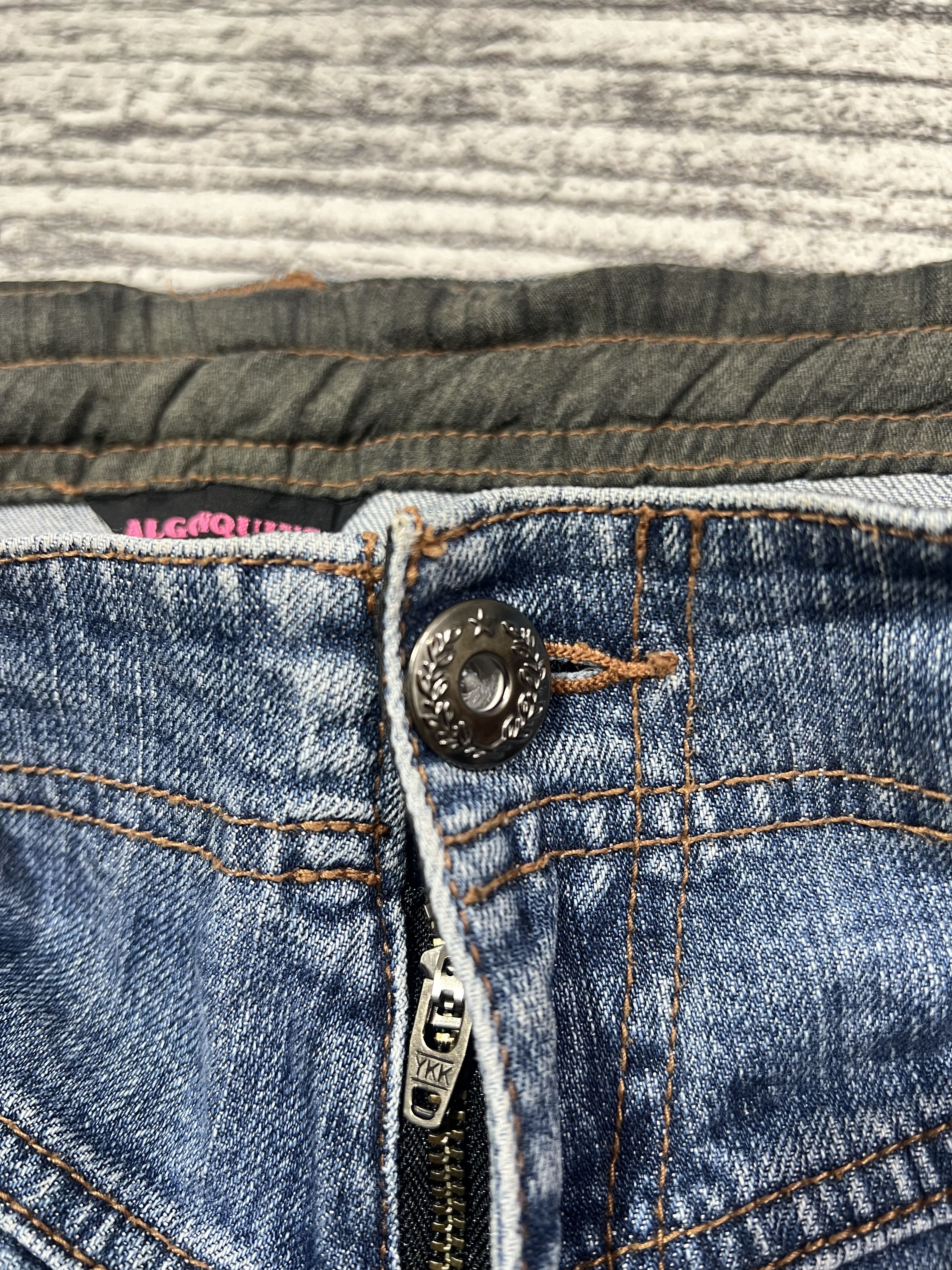 Japanese Brand 2000s Algonquins Hysteric Poem Jorts Denim y2k Lgb Ifsix Size US 32 / EU 48 - 7 Thumbnail
