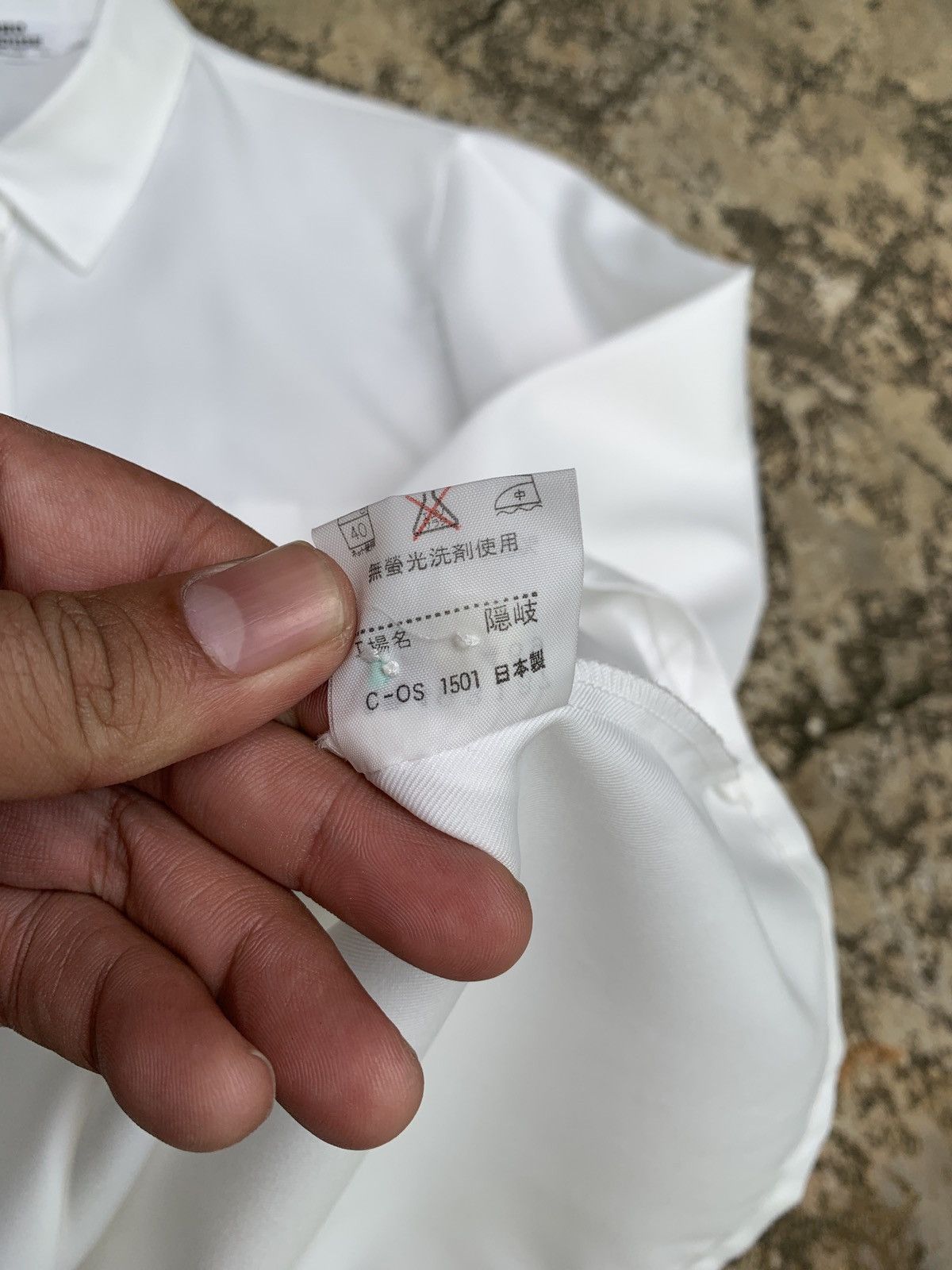Japanese Brand 2000s Jino House Japan White Love Button up Office Shirt Size M / US 6-8 / IT 42-44 - 9 Thumbnail