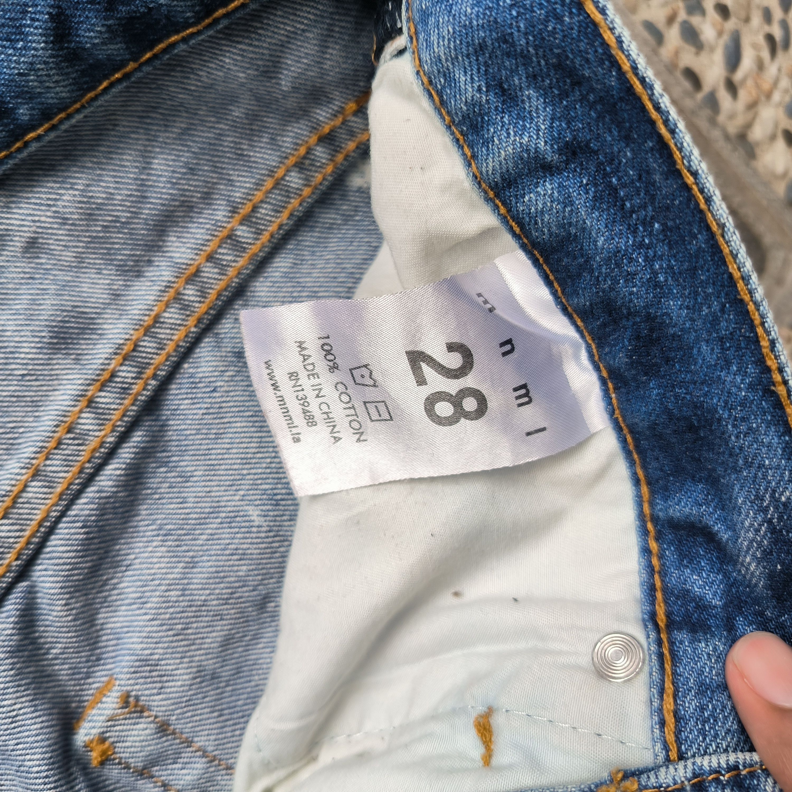 MNML MNML Distressed Jeans Size US 28 / EU 44 - 6 Thumbnail