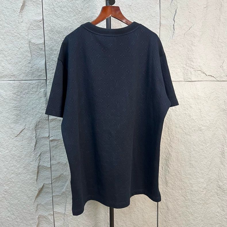 Louis Vuitton Louis Vuitton Dark print full print black short sleeve Size US L / EU 52-54 / 3 - 2 Thumbnail