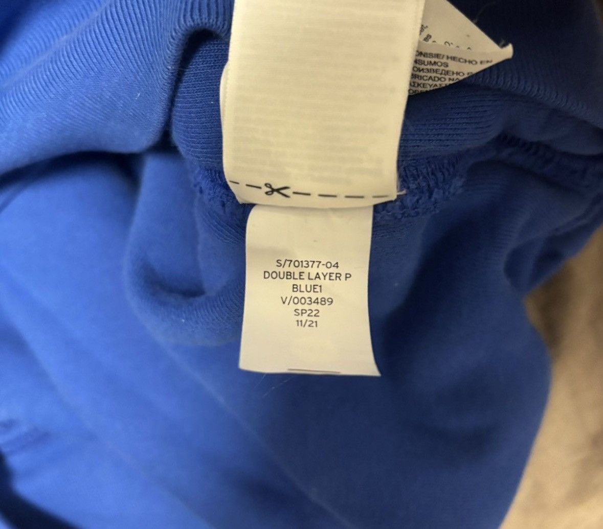 Gap × Kanye West × Yeezy Yeezy Gap Perfect Hoodie Blue Size US L / EU 52-54 / 3 - 8 Thumbnail