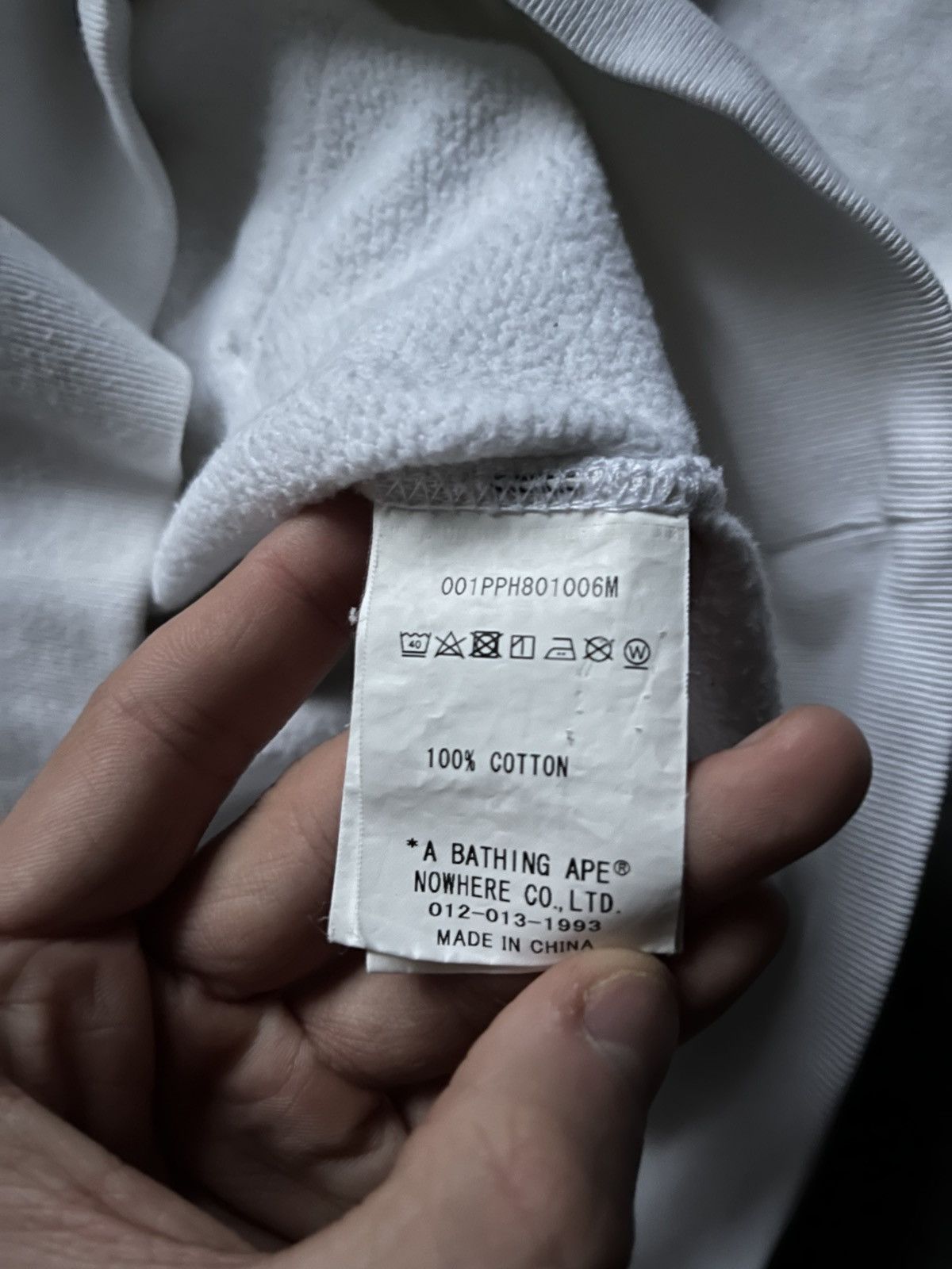 Bape Bape Busy Works Pullover Hoodie Boxy Fit Big Logo Y2K Size US M / EU 48-50 / 2 - 12 Thumbnail