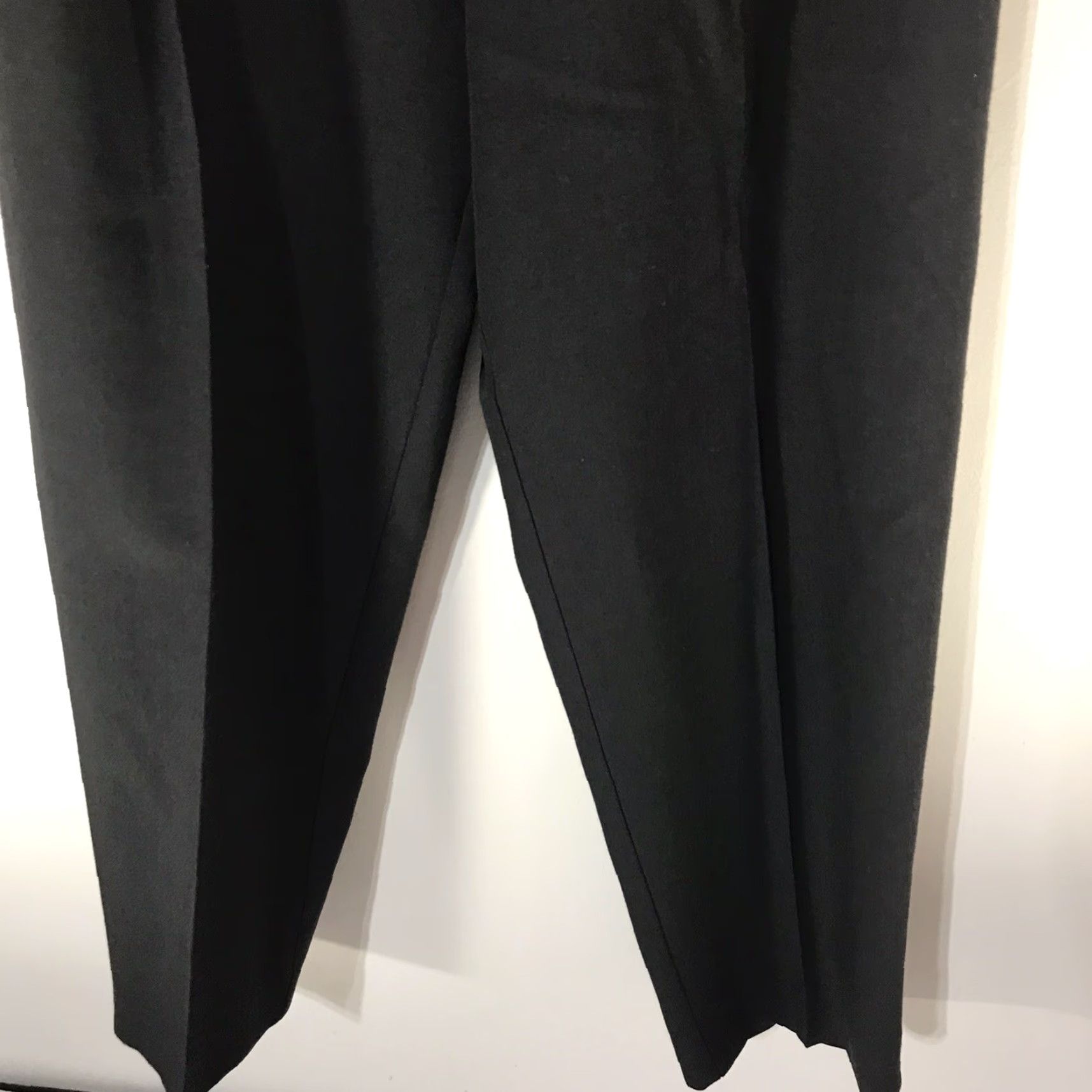 Casablanca VINTAGE Casablanca USA Black Dress Pants Womens Size 12 High Rise Casual Workwear Slim Fit Size 34" / US 12 / IT 48 - 3 Thumbnail