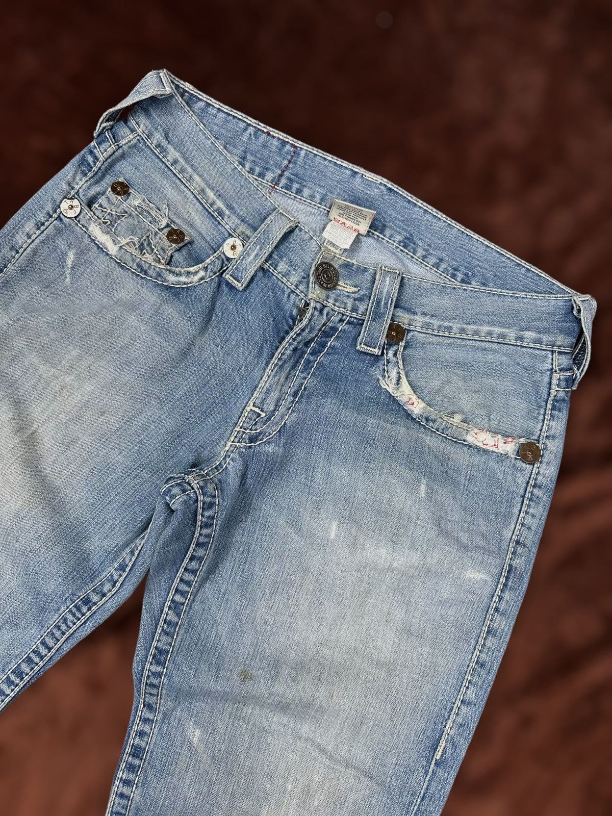 Japanese Brand × True Religion True Religion Dirty Flare Jeans Size US 31 - 12 Thumbnail