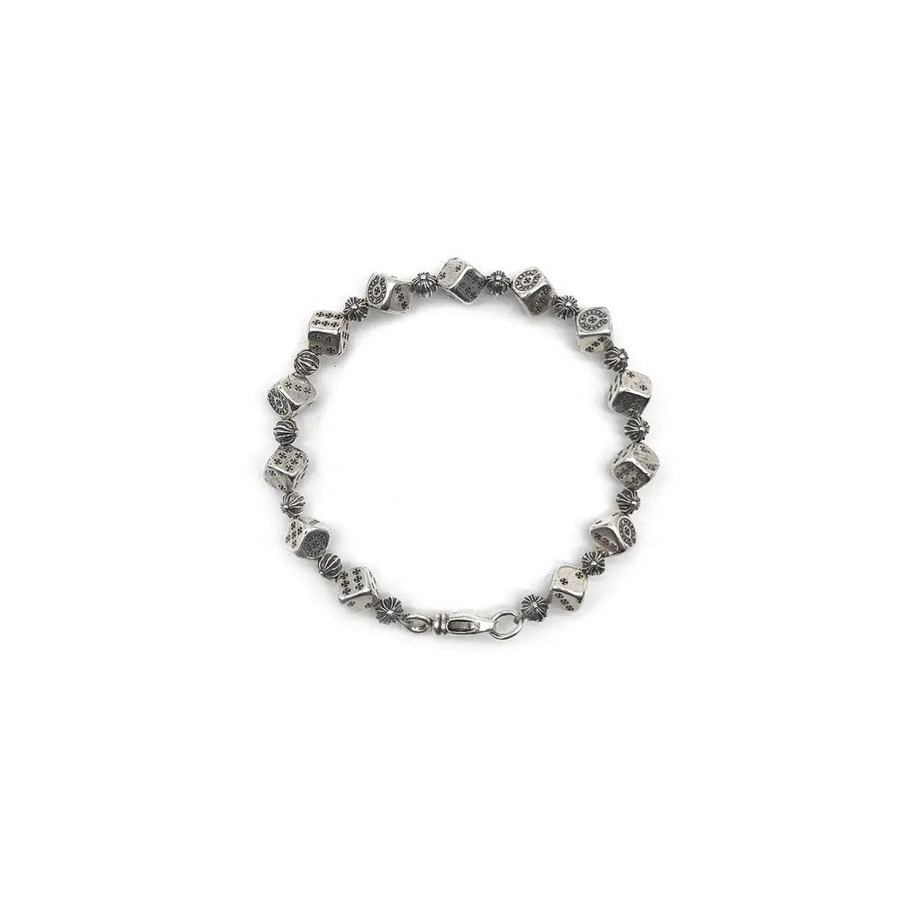 Chrome Hearts Chrome Hearts Silver Dice Cross Bracelet Size ONE SIZE - 2 Thumbnail