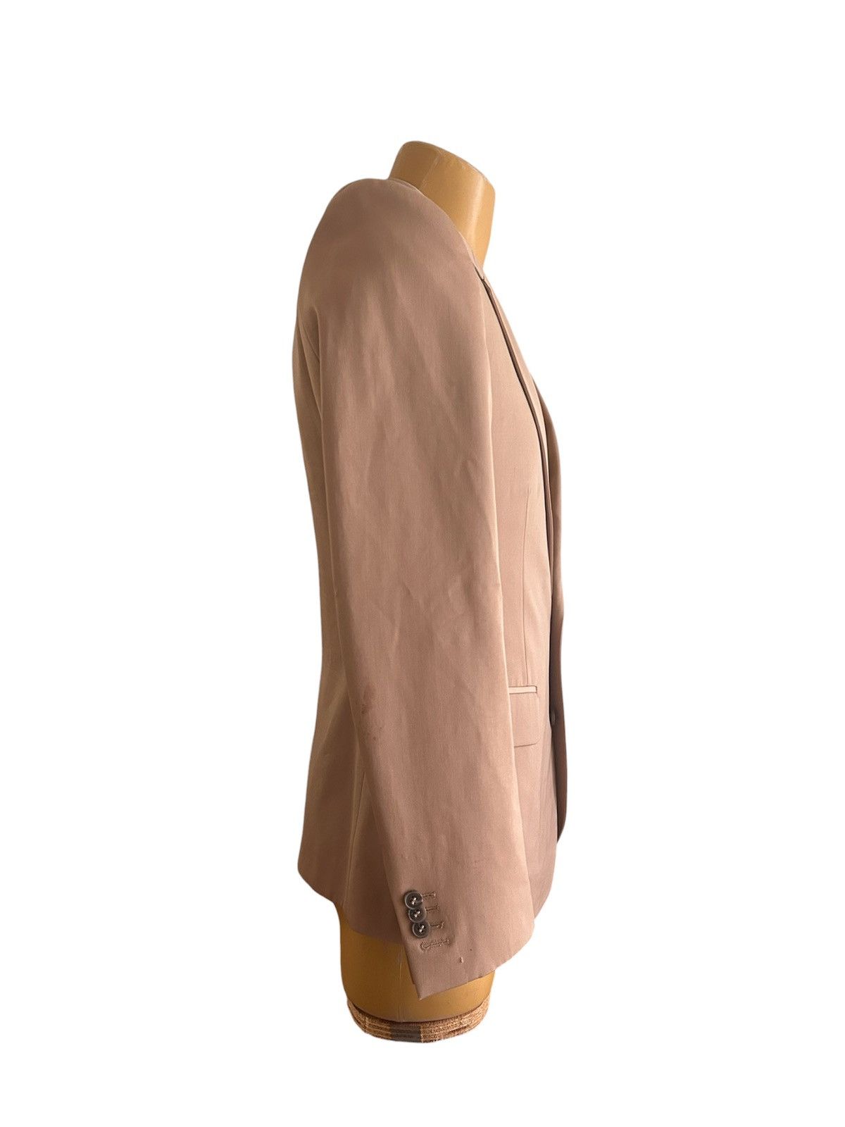 Maison Margiela Maison Margiela H&M Men’s Beige Blazer Jacket Size 46R - 5 Thumbnail
