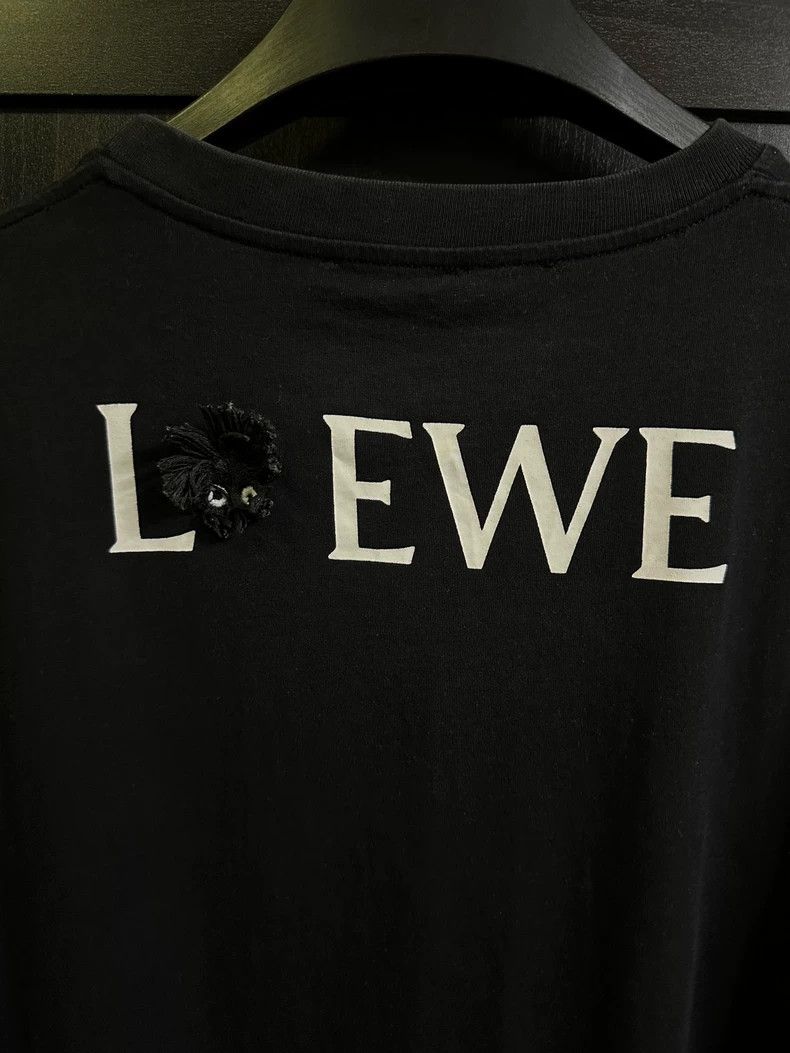 Loewe LOEWE Faceless man embroidered cartoon T-shirt Size M / US 6-8 / IT 42-44 - 7 Thumbnail