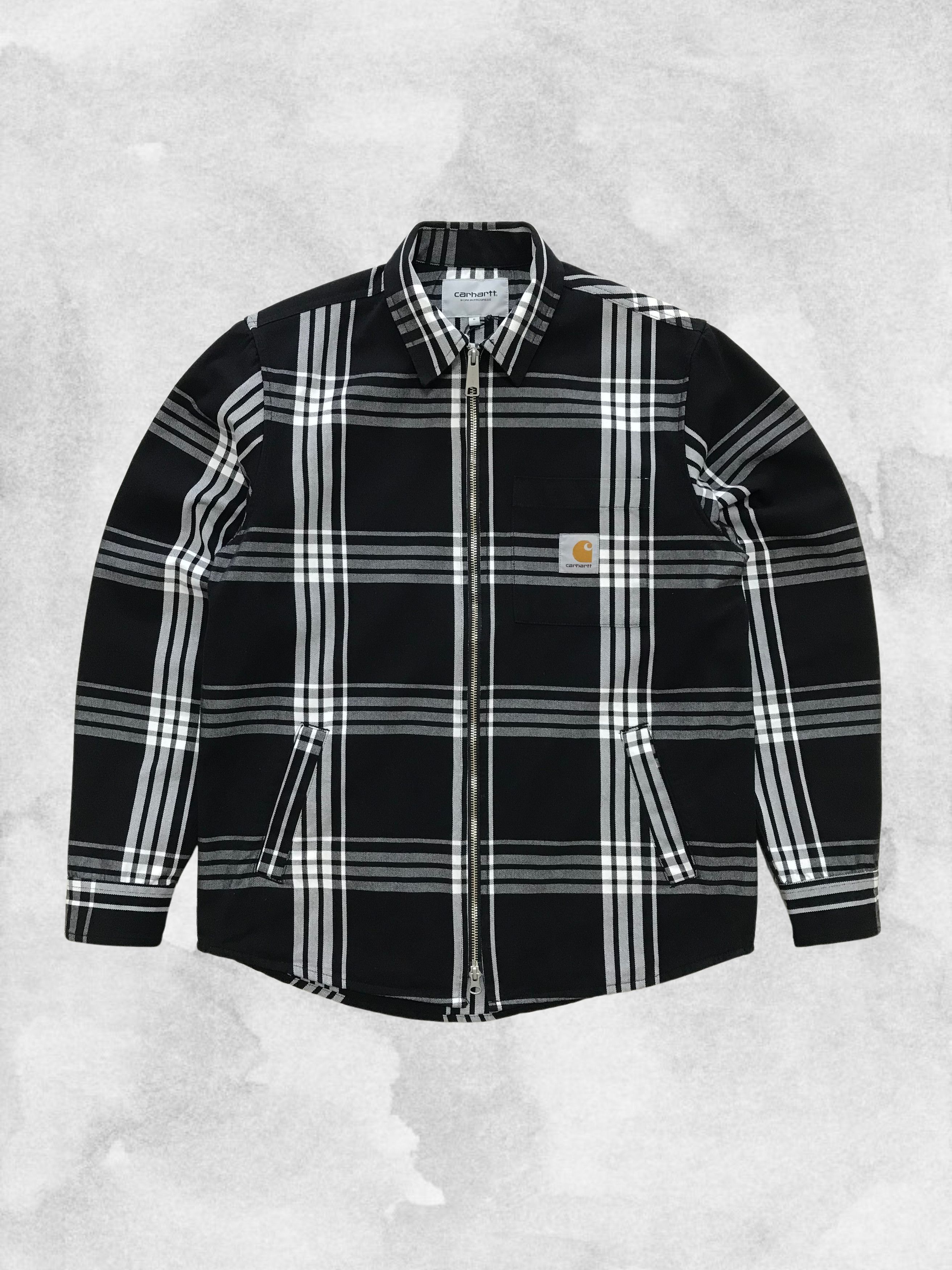 Carhartt CARHARTT WIP Cahill Shirt Jacket Zip Overshirt Coat Plaid Size US M / EU 48-50 / 2 - 1 Thumbnail