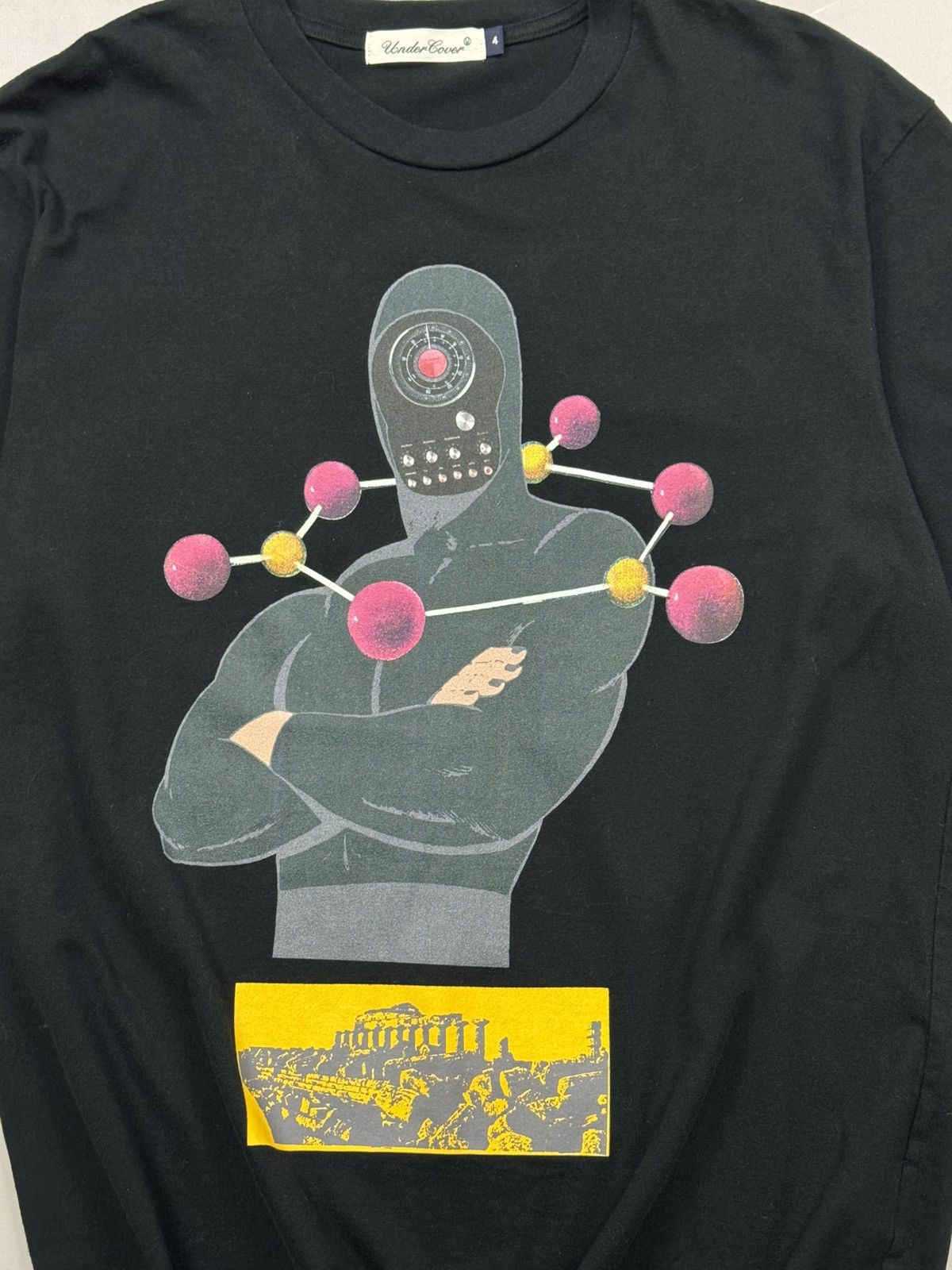 Undercover Ss24 Undercover Cyborg Collage Tee(Black/4) Size US XL / EU 56 / 4 - 2 Thumbnail