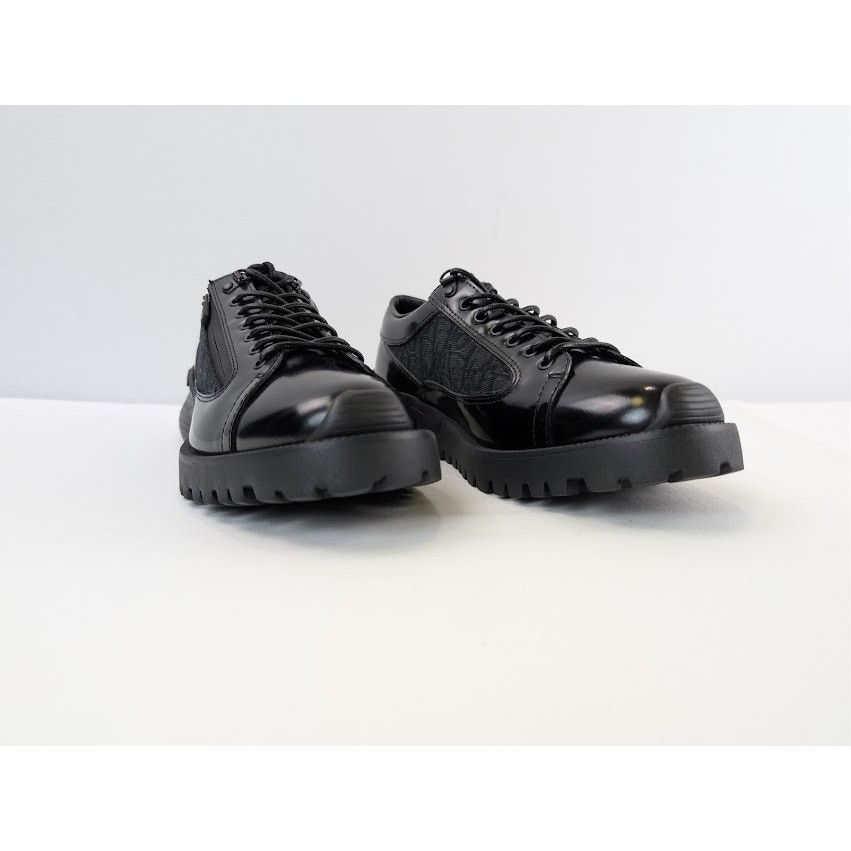 Dior o1rshd1 Combat Derby Low Top Sneaker in Black Size US 9 / EU 42 - 6 Thumbnail