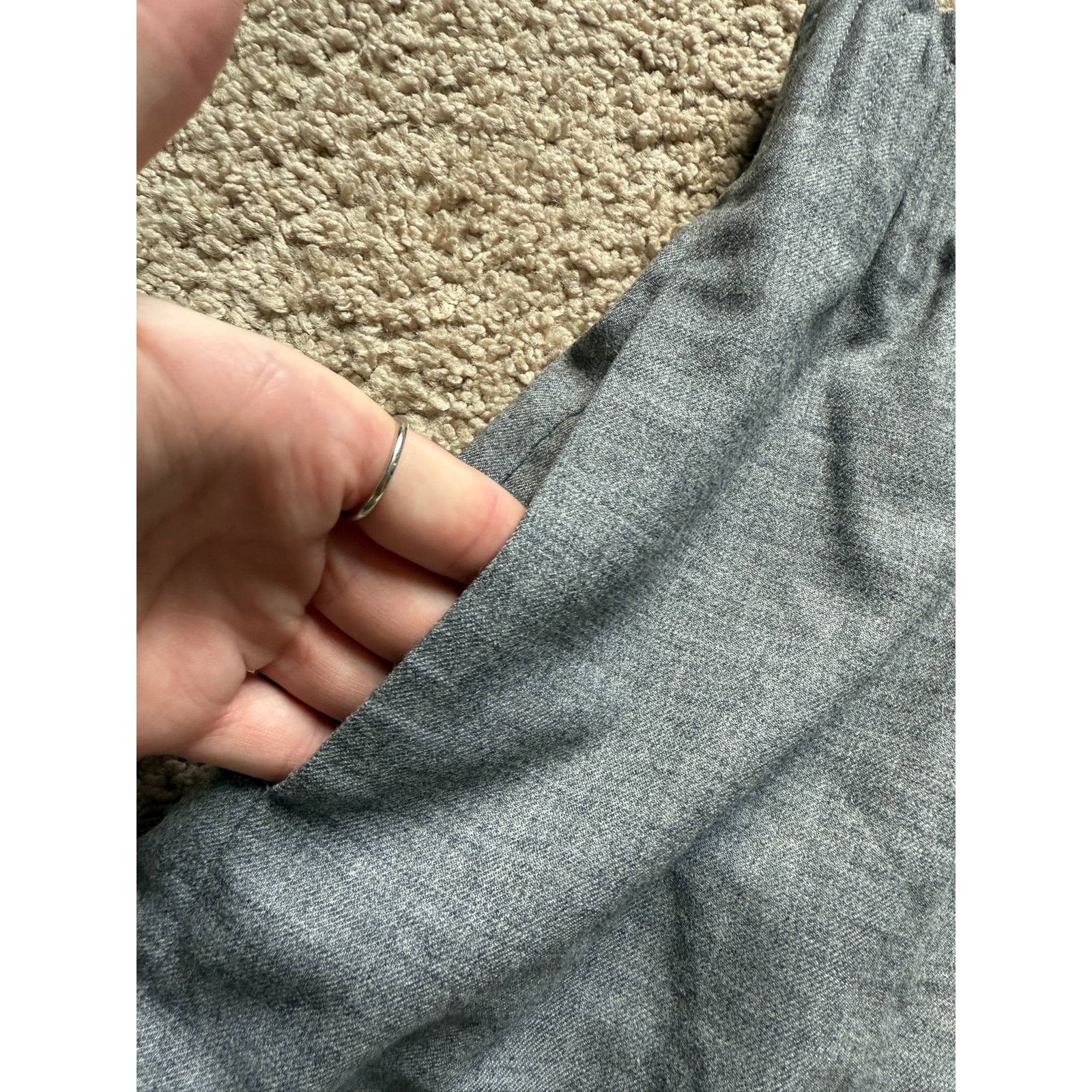 J.Crew J. Crew Wool blend Sidewalk Mini Skirt Gray Women's Size 8 Size 30" / US 8 / IT 44 - 6 Thumbnail