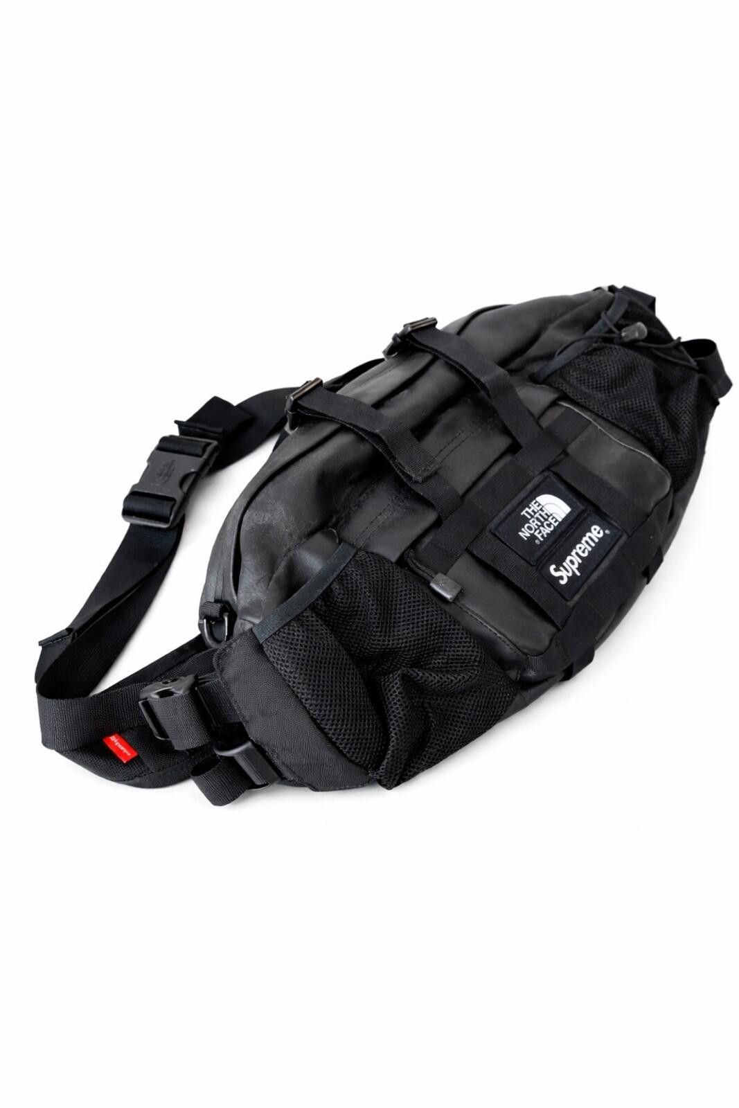 Supreme 🎱🎱 NWT Supreme SS18 black fanny pack cross-body waistbag