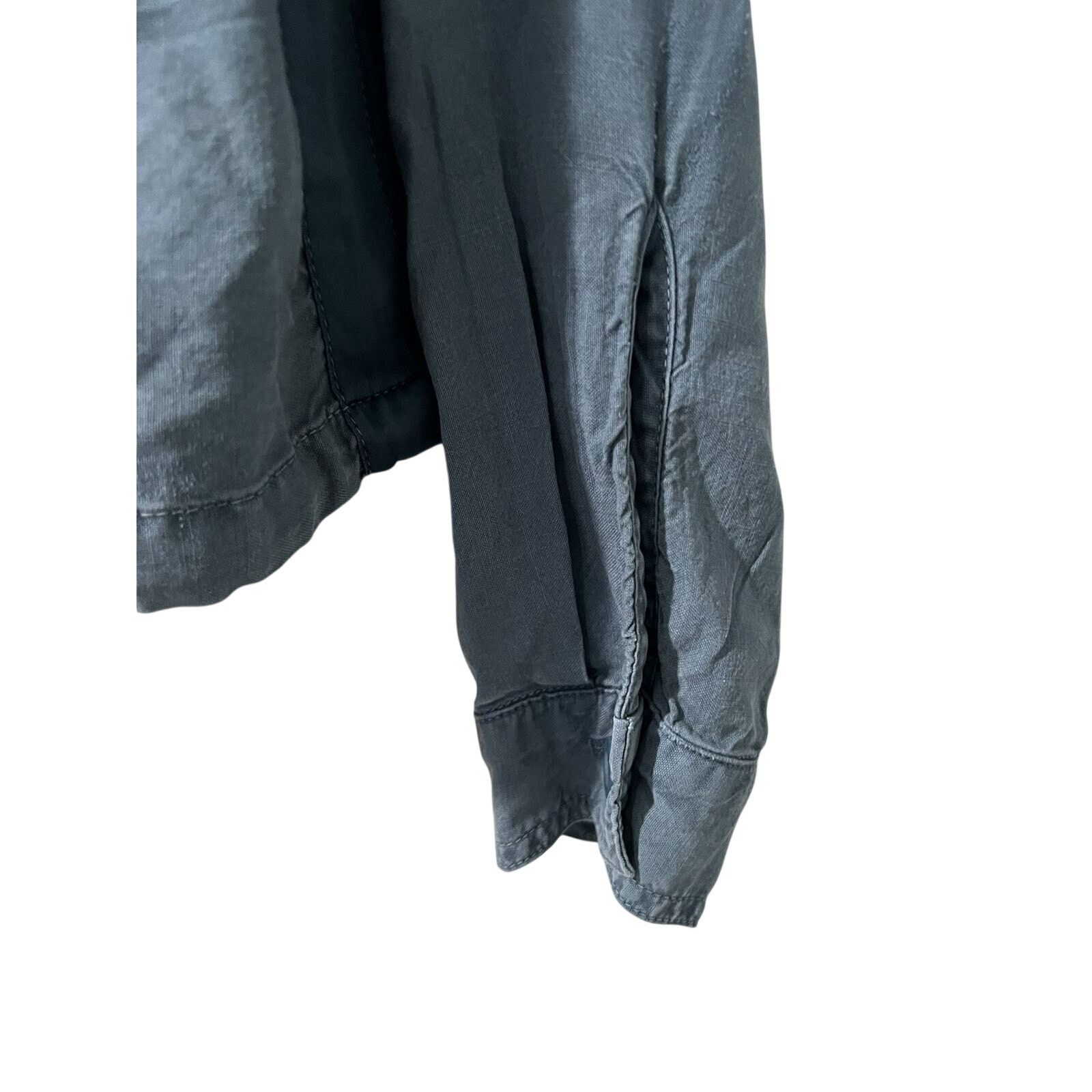 Bella Dahl Bella Dahl Utility Shirt Jacket S Green Button Front A001598 Size S / US 4 / IT 40 - 3 Thumbnail