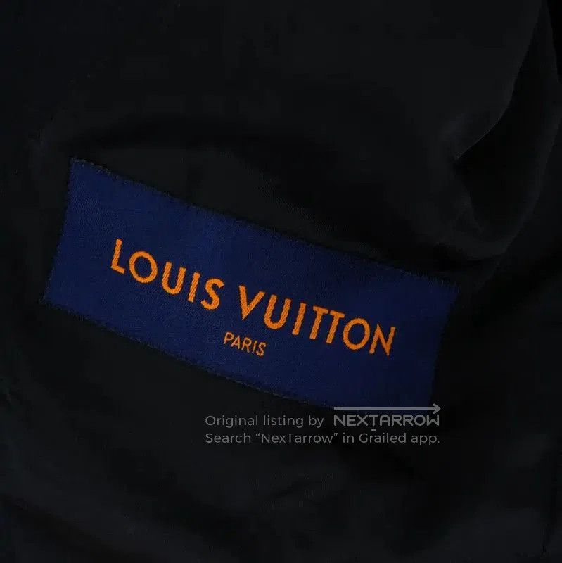 Louis Vuitton Louis Vuitton Black Embroidered Jacket for Men . Size US L / EU 52-54 / 3 - 3 Thumbnail
