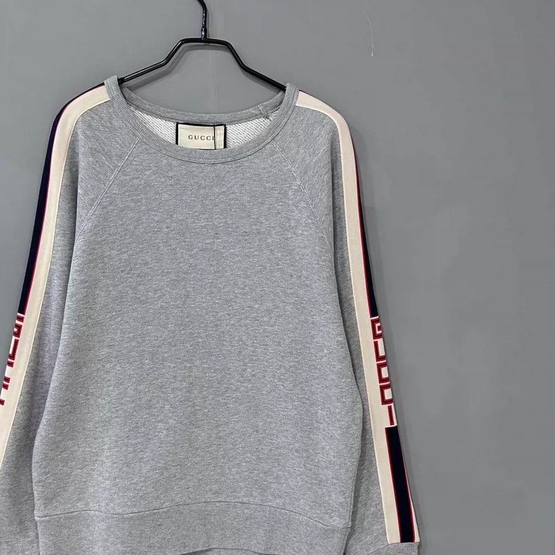 Gucci Gucci Gray arm logo sweatshirt 2506-Nextarrow Size US S / EU 44-46 / 1 - 2 Thumbnail