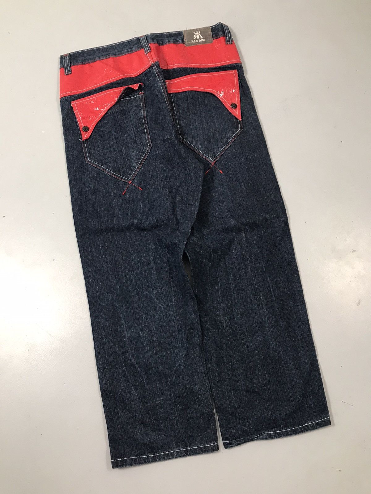 Affliction Rare vintage redape baggy fit denim Size US 38 / EU 54 - 4 Thumbnail
