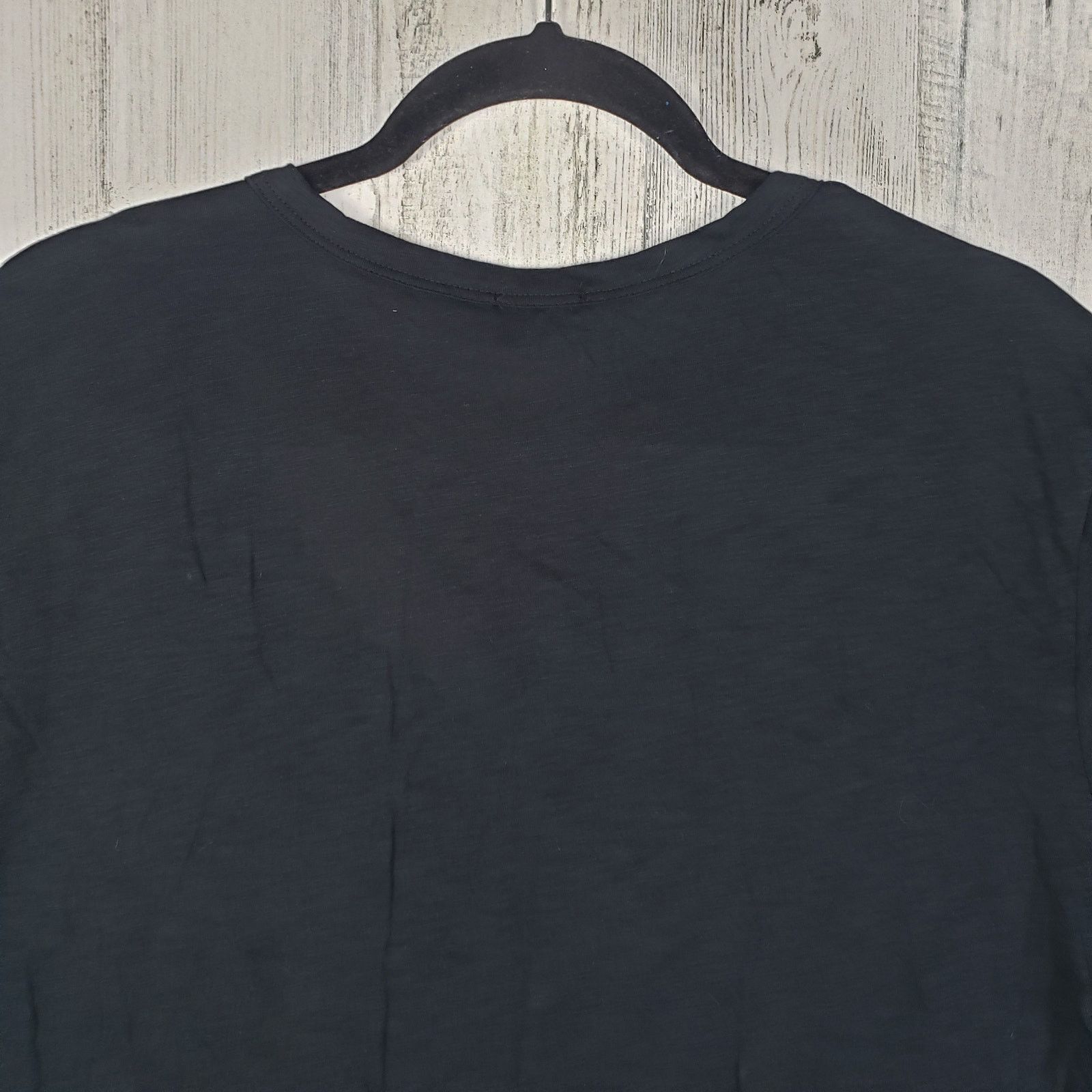 Other NWT Neely By Elam Black Burnout T-Shirt Slash Detail Large Size L / US 10 / IT 46 - 9 Thumbnail
