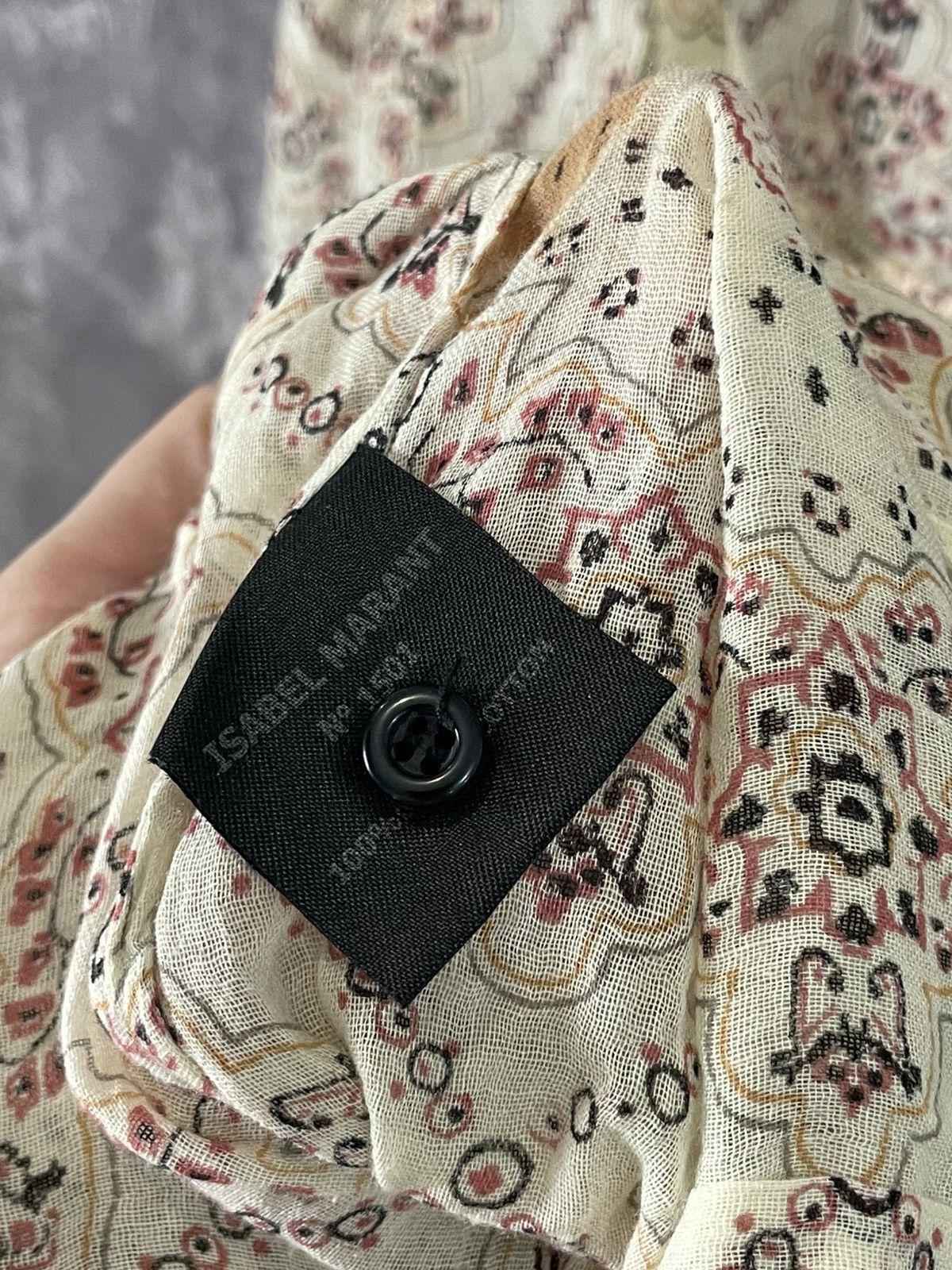Isabel Marant Etoile Vintage Isabel Marant Avant Garde Button Up Shirt Size S / US 4 / IT 40 - 8 Thumbnail