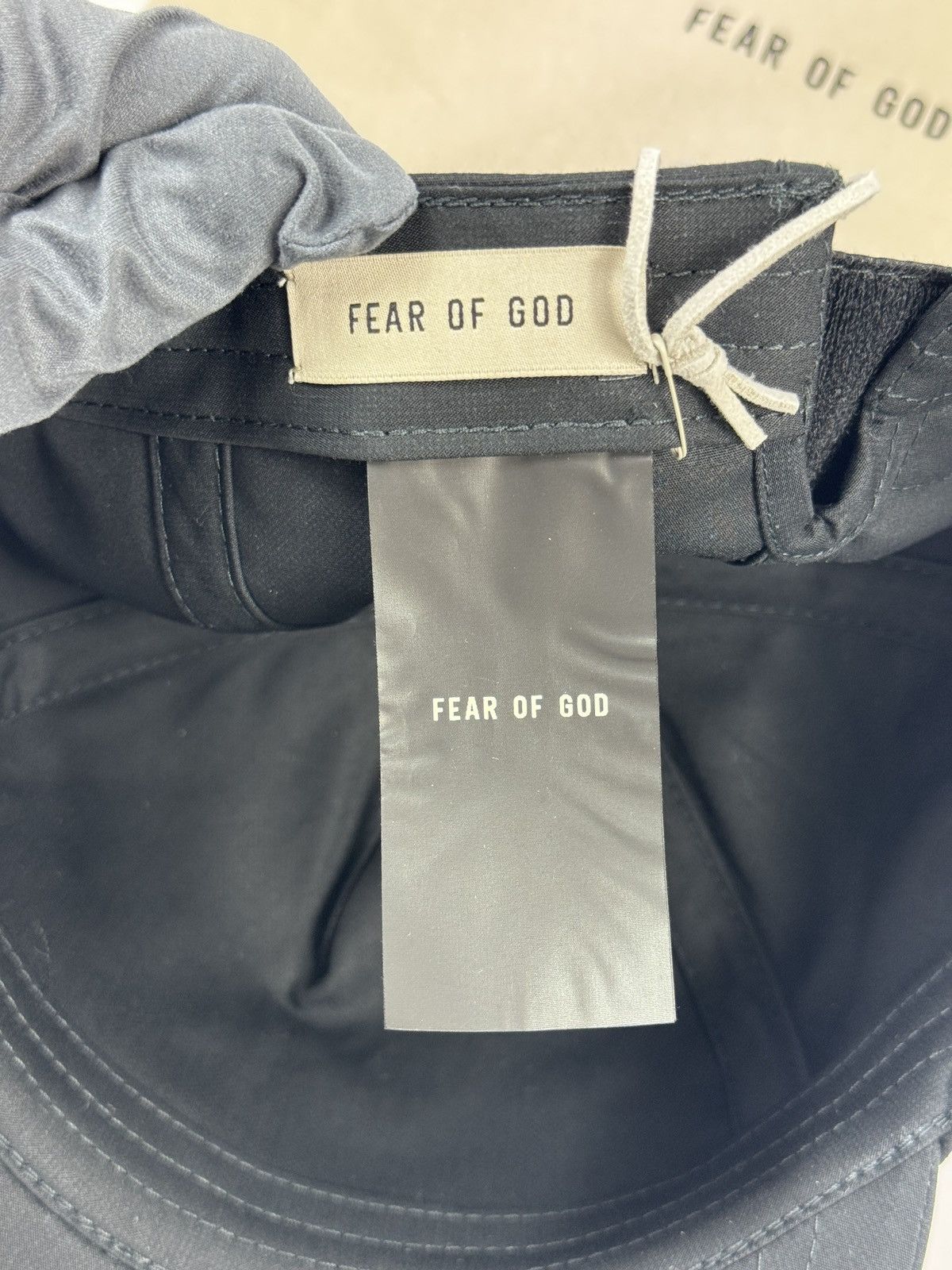 Fear of God LOGO BLACK CAP Size ONE SIZE - 8 Thumbnail