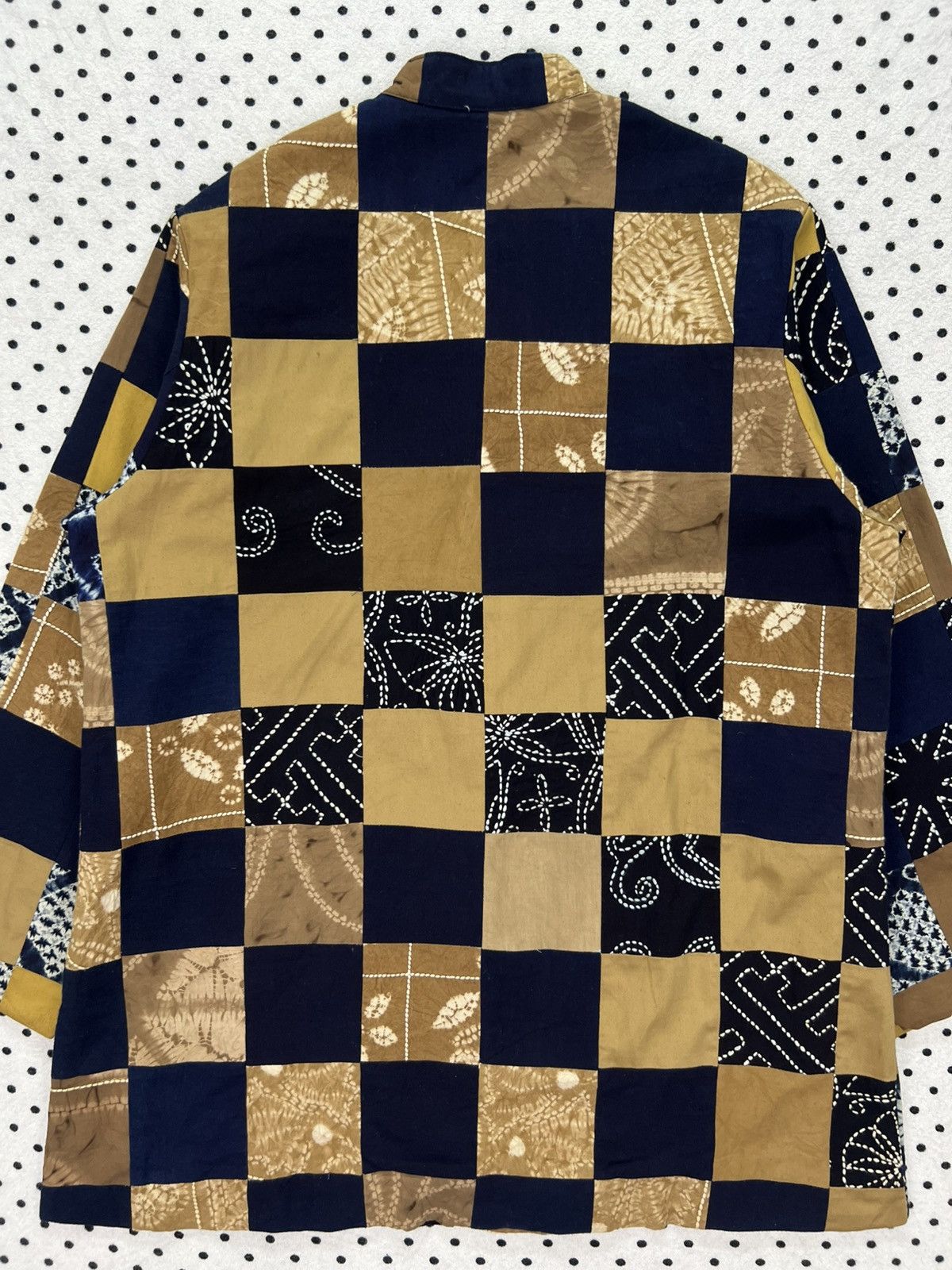 Japanese Brand Naree Patchwork Sashiko Jacket Size US S / EU 44-46 / 1 - 4 Thumbnail