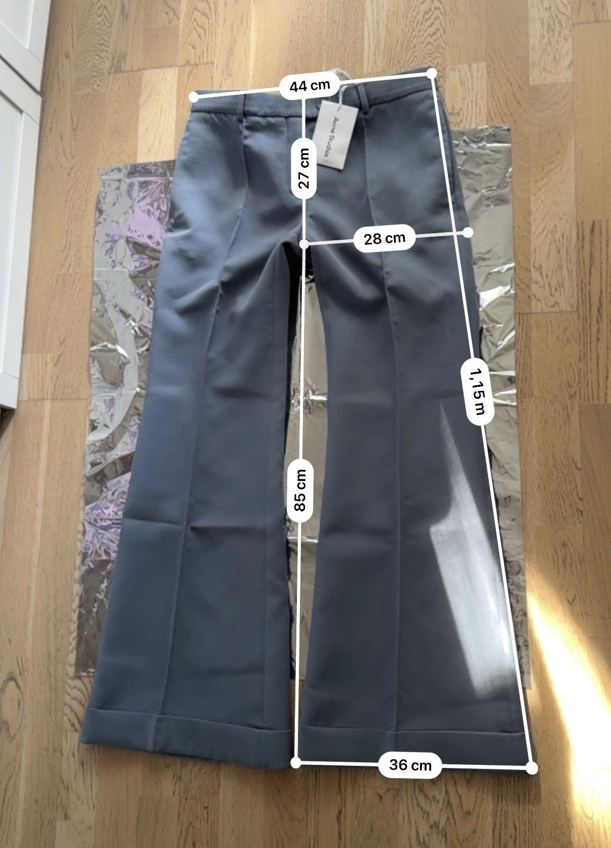 Acne Studios Acne Studios TAILORED FLARED TROUSERS Size 30" / US 8 / IT 44 - 8 Thumbnail