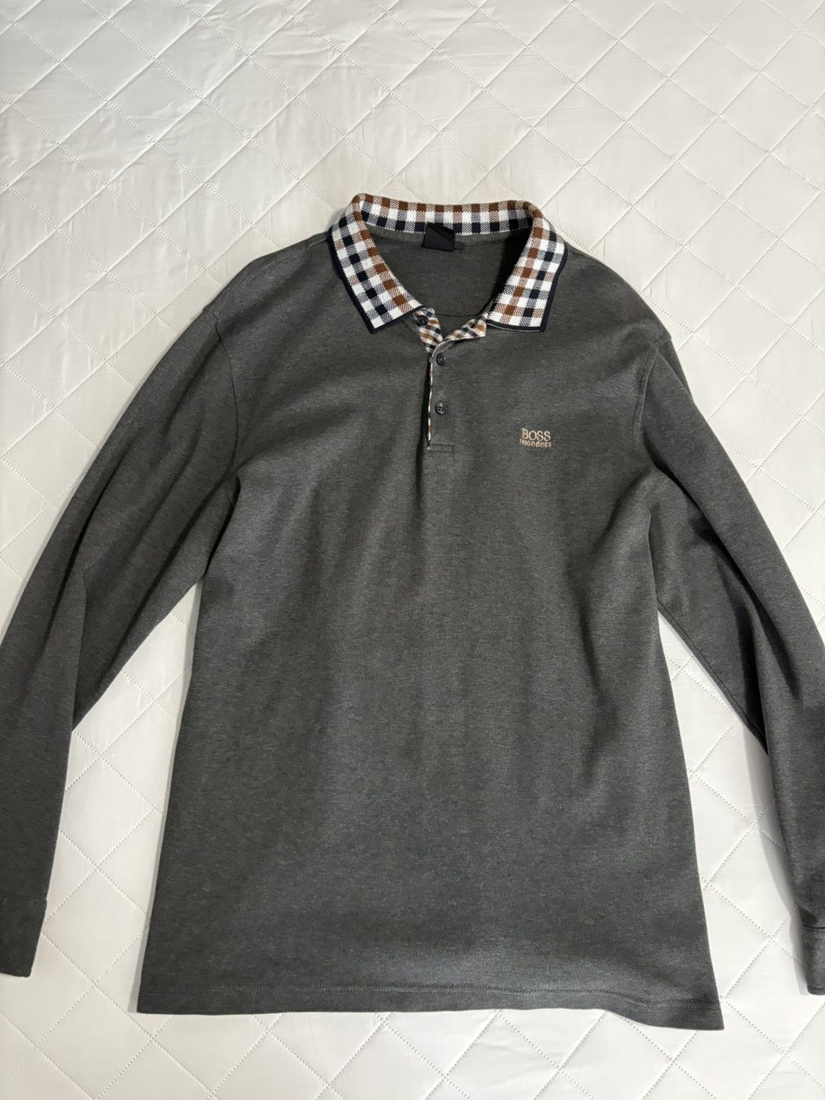 Hugo Boss HUGO BOSS POLO SWEATER Size US XXL / EU 58 / 5 - 1 Thumbnail