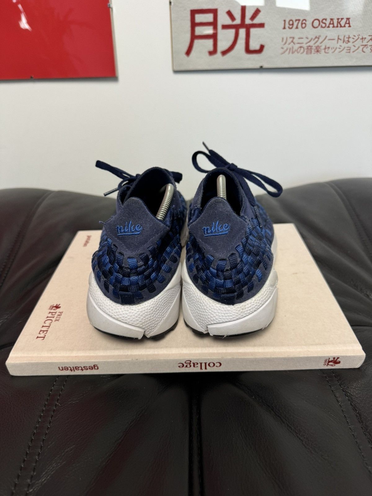 Nike Nike Woven Footscape Sneakers Blue Strwetwear Hype Y2k Size US 7.5 / EU 40-41 - 4 Thumbnail