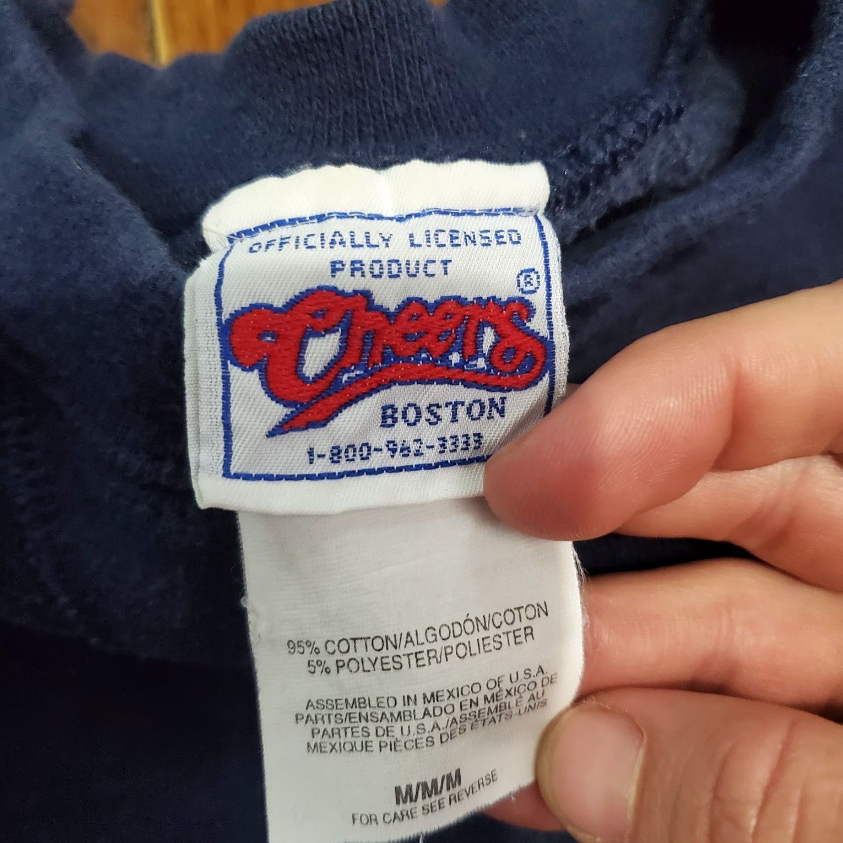 Lee VINTAGE Lee Sweatshirt Crew Neck Pullover USA 90s Graphic Embroidered Navy Blue Medium Unisex Adults Size US M / EU 48-50 / 2 - 5 Thumbnail