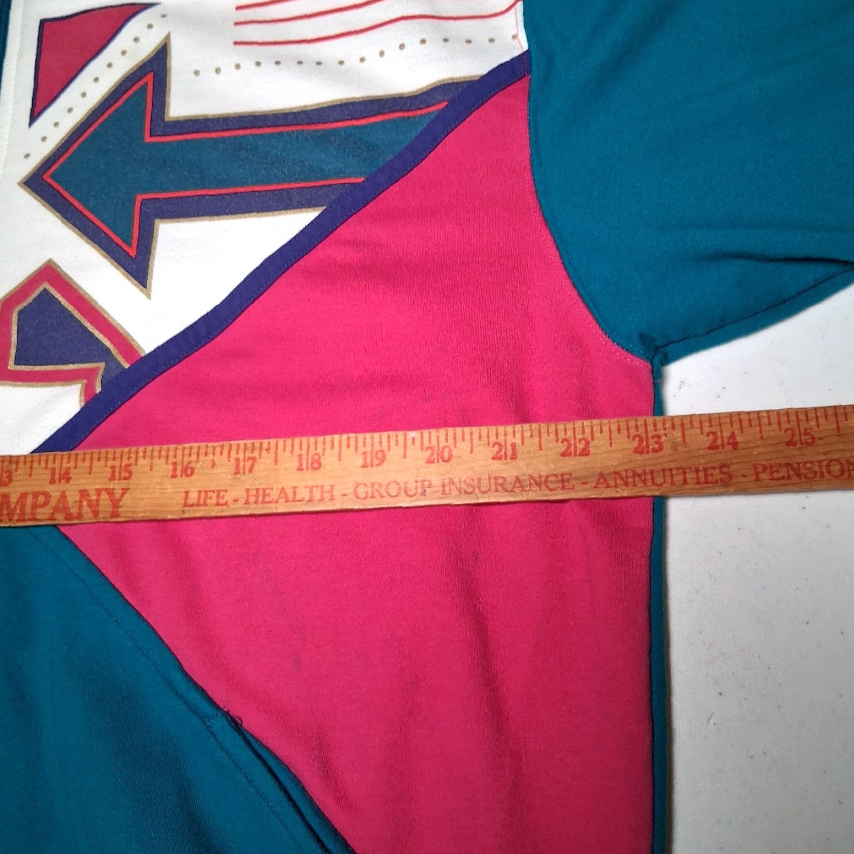 Vintage VINTAGE Blast Full Zip Knit Up Shirt Jacket Women M Geometric Southwest Retro 80s 90s Athleisure Size M / US 6-8 / IT 42-44 - 5 Thumbnail