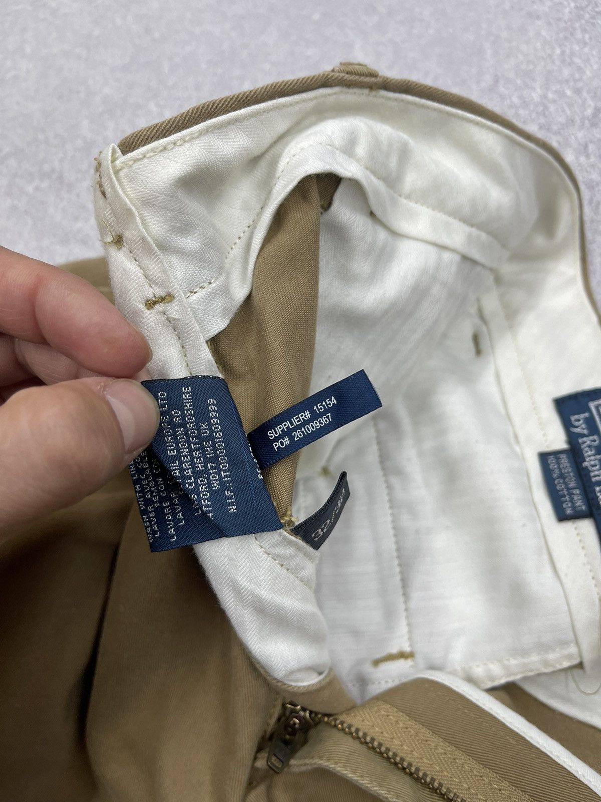 Polo Ralph Lauren Vintage Polo Ralph Lauren Beige Chino Pants Y2K Size US 32 / EU 48 - 10 Thumbnail