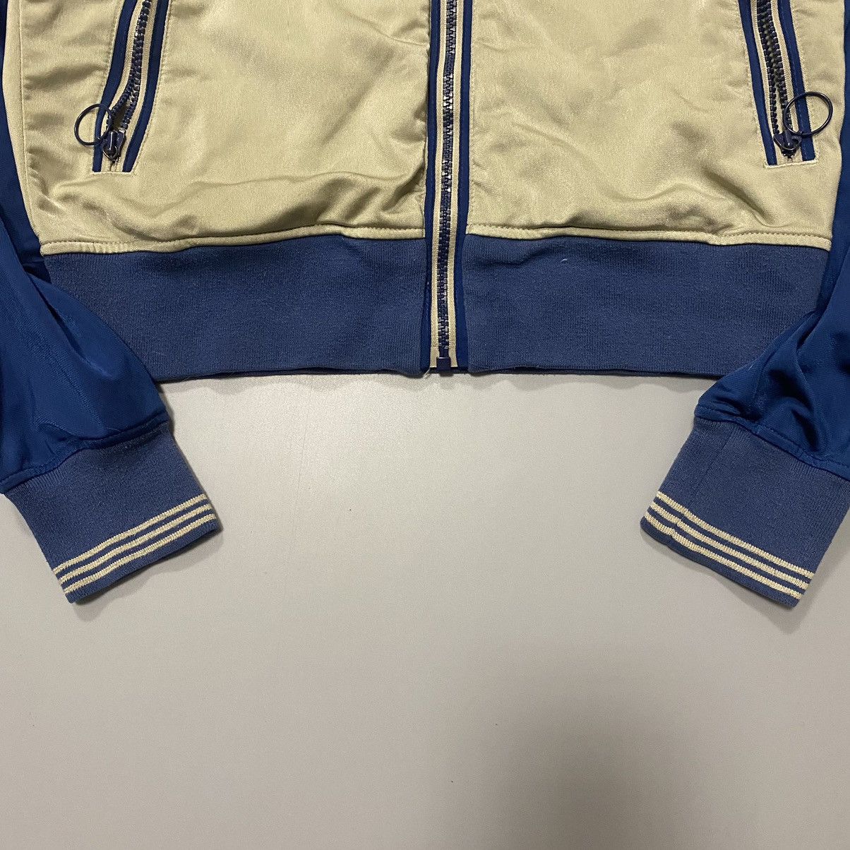 Adidas Vintage Adidas Big Logo Zip Track Jacket Mens S Size US S / EU 44-46 / 1 - 6 Thumbnail