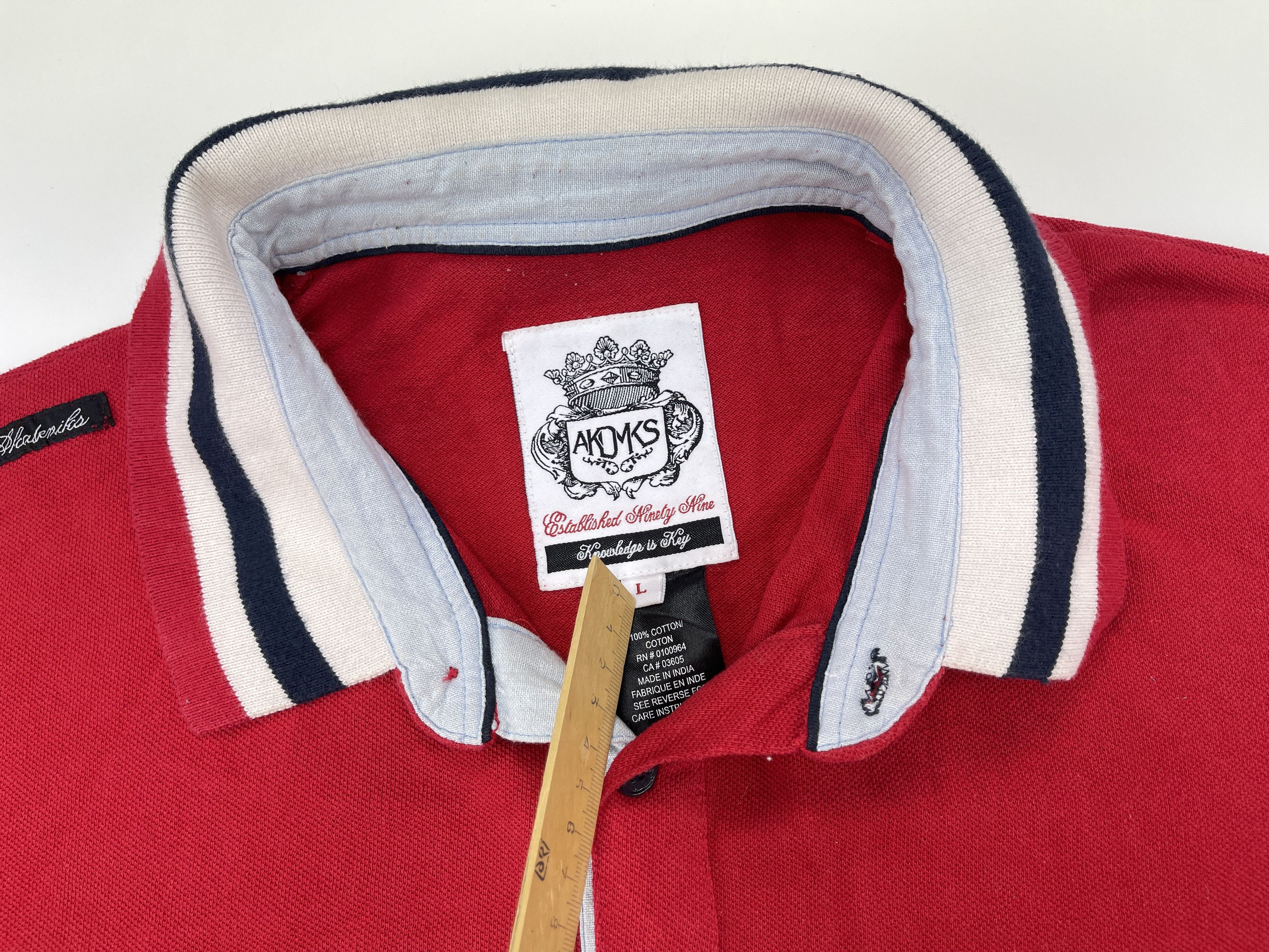 Akademiks Akademiks t-shirt, vintage hip hop polo shirt, 90s hip-hop L Size US L / EU 52-54 / 3 - 6 Thumbnail