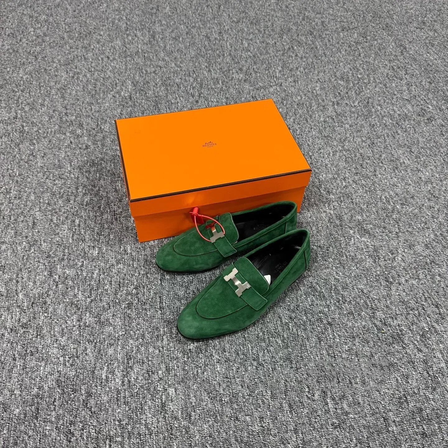 Hermes Hermes Leatherette H-buckle loafers| Size US 6.5 / IT 36.5 - 1 Thumbnail