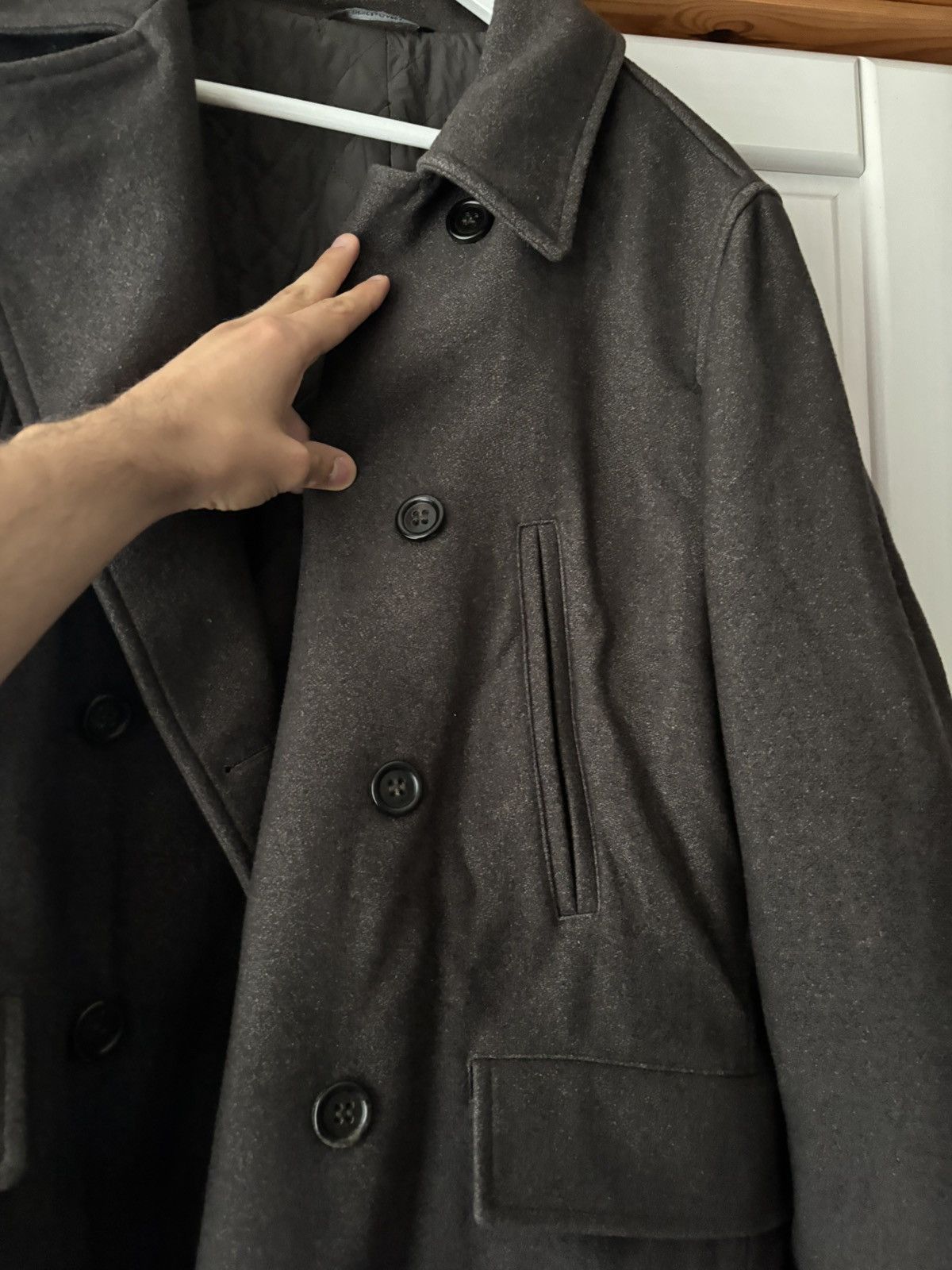 Dolce & Gabbana Dolce & Gabbana short designer caban coat Size US L / EU 52-54 / 3 - 15 Thumbnail