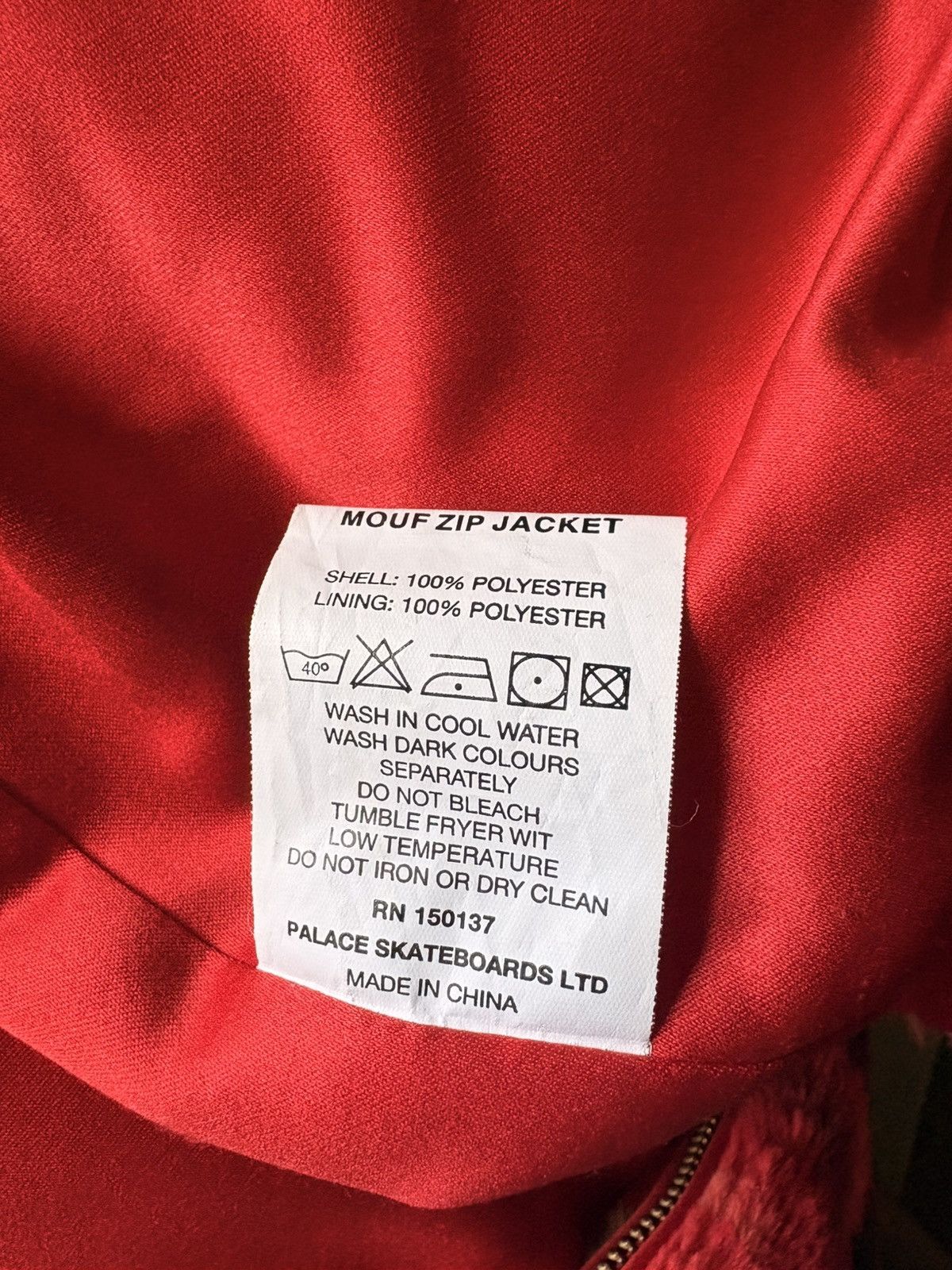 Palace Palace MOUF zip jacket Size US XL / EU 56 / 4 - 5 Thumbnail