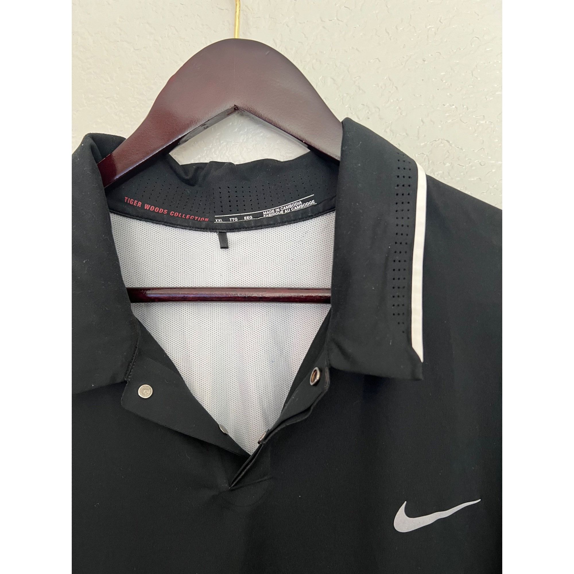 Nike Nike Golf Tiger Woods Polo Shirt - Size XXL Size US XXL / EU 58 / 5 - 2 Thumbnail