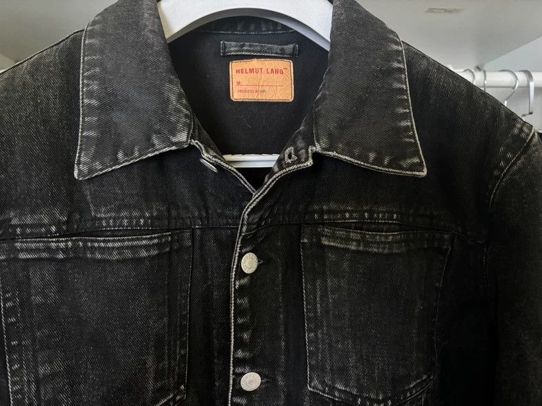 Helmut Lang HELMUT LANG Black wool or denim jacket Size US M / EU 48-50 / 2 - 3 Thumbnail