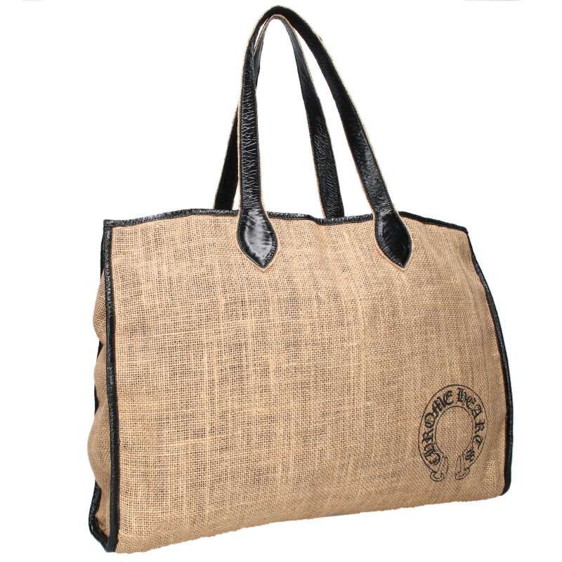 クロムハーツ CHROME HEARTS HORSESHOE BEACH BAG CHROME HEARTS Horseshoe Beach Bag Tote Summer Scroll Label