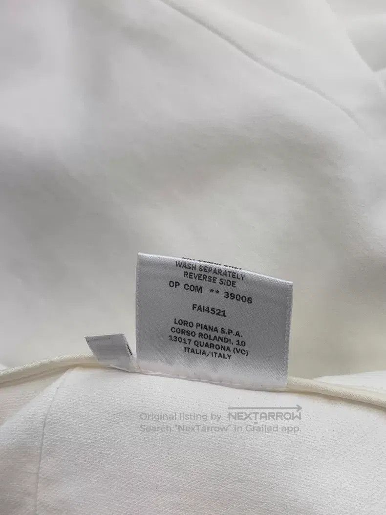 Loro Piana Loro Piana White Long Pants Size 27" / US 4 / IT 40 - 6 Thumbnail