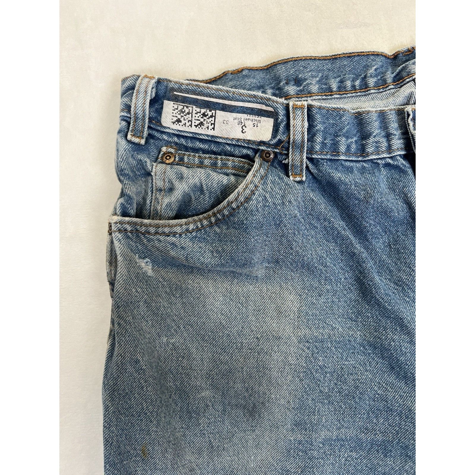 Dickies Vintage Dickies Blue Denim Jeans Size 36x32 Straight Leg Wor Size US 36 / EU 52 - 5 Thumbnail