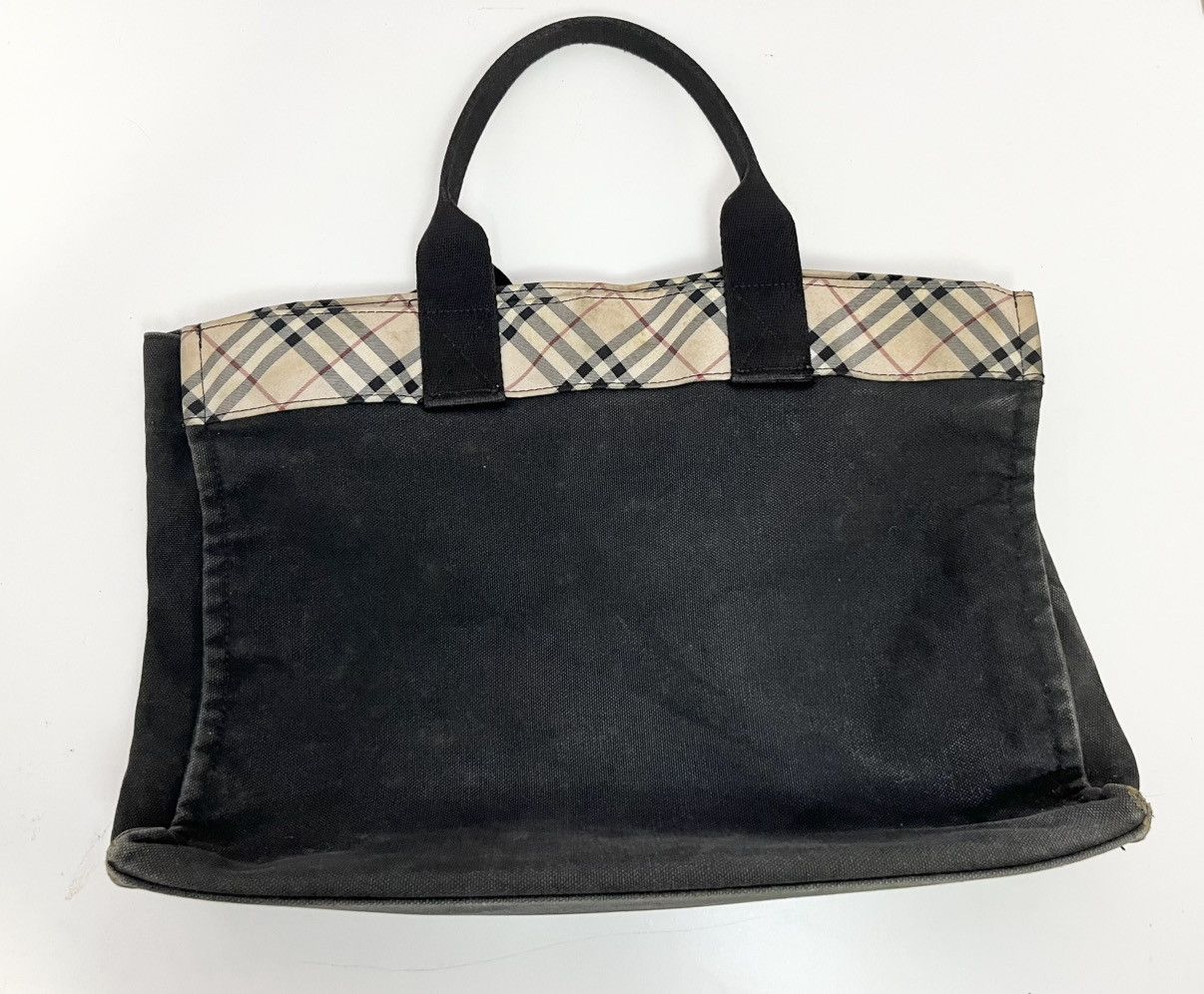 Burberry Burberry London Blue Label Nova Check Camvas Tote Bag Size ONE SIZE - 2 Thumbnail