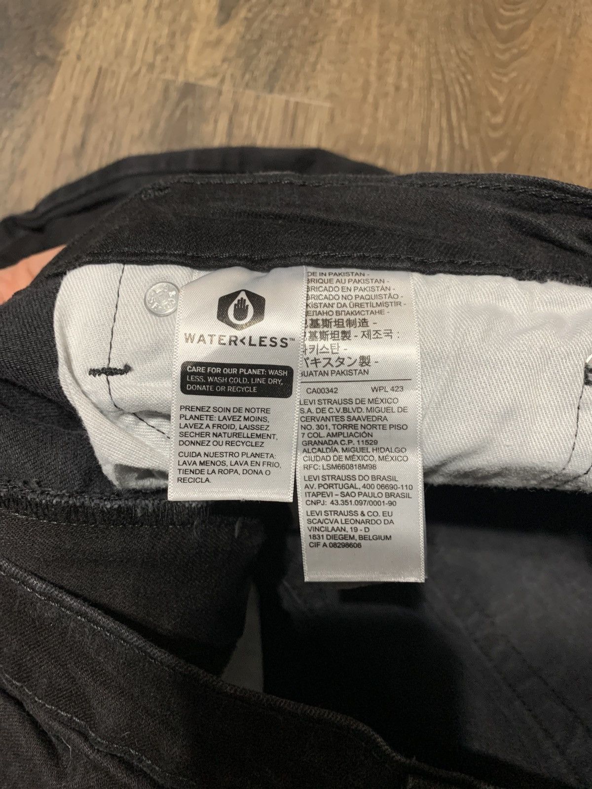 Levi's Levis 541 Black Jeans Size US 32 / EU 48 - 4 Thumbnail