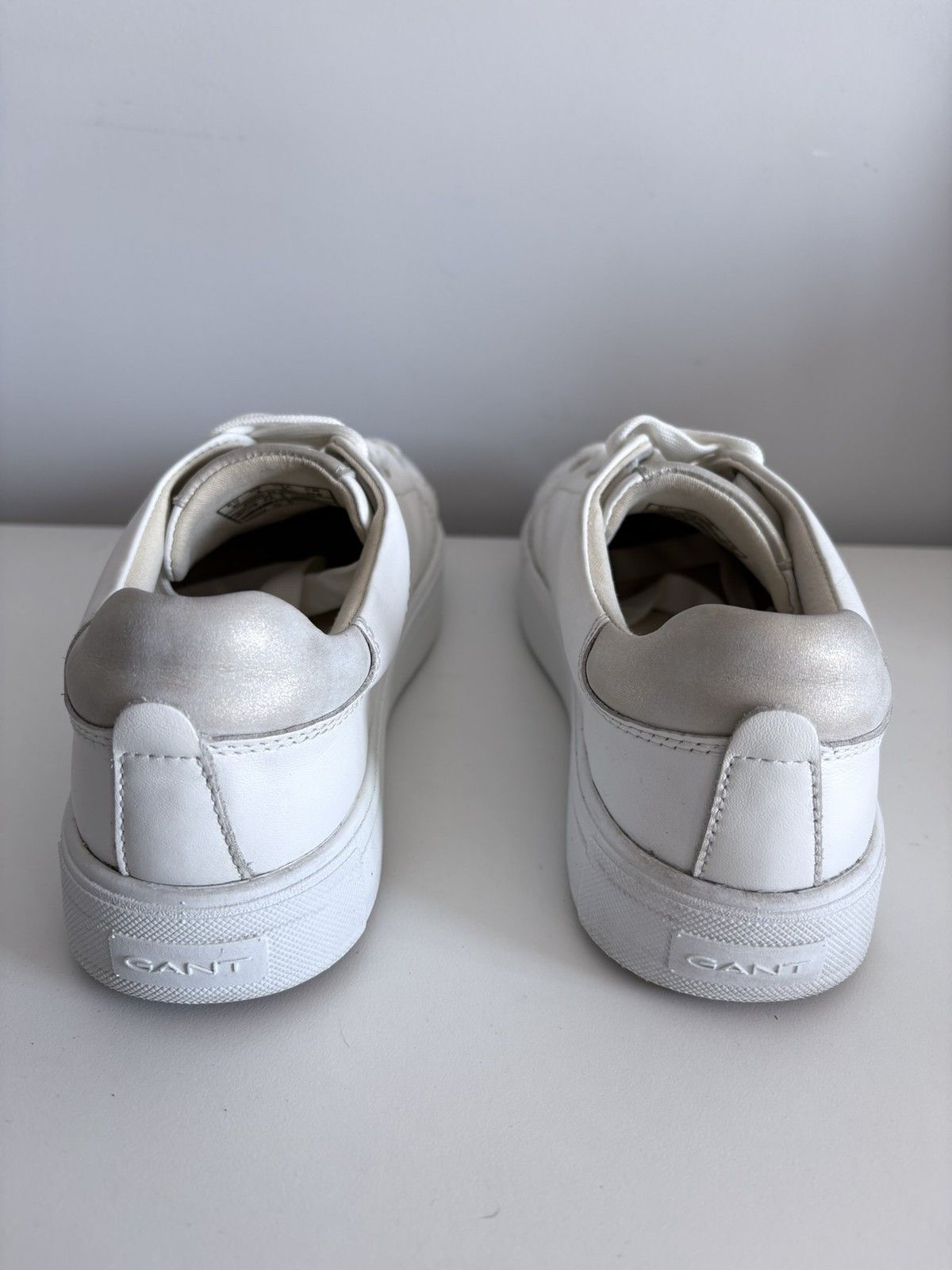 Gant Women's Sports Sneakers Shoes GANT white leather size 37 Size US 7 / IT 37 - 5 Thumbnail