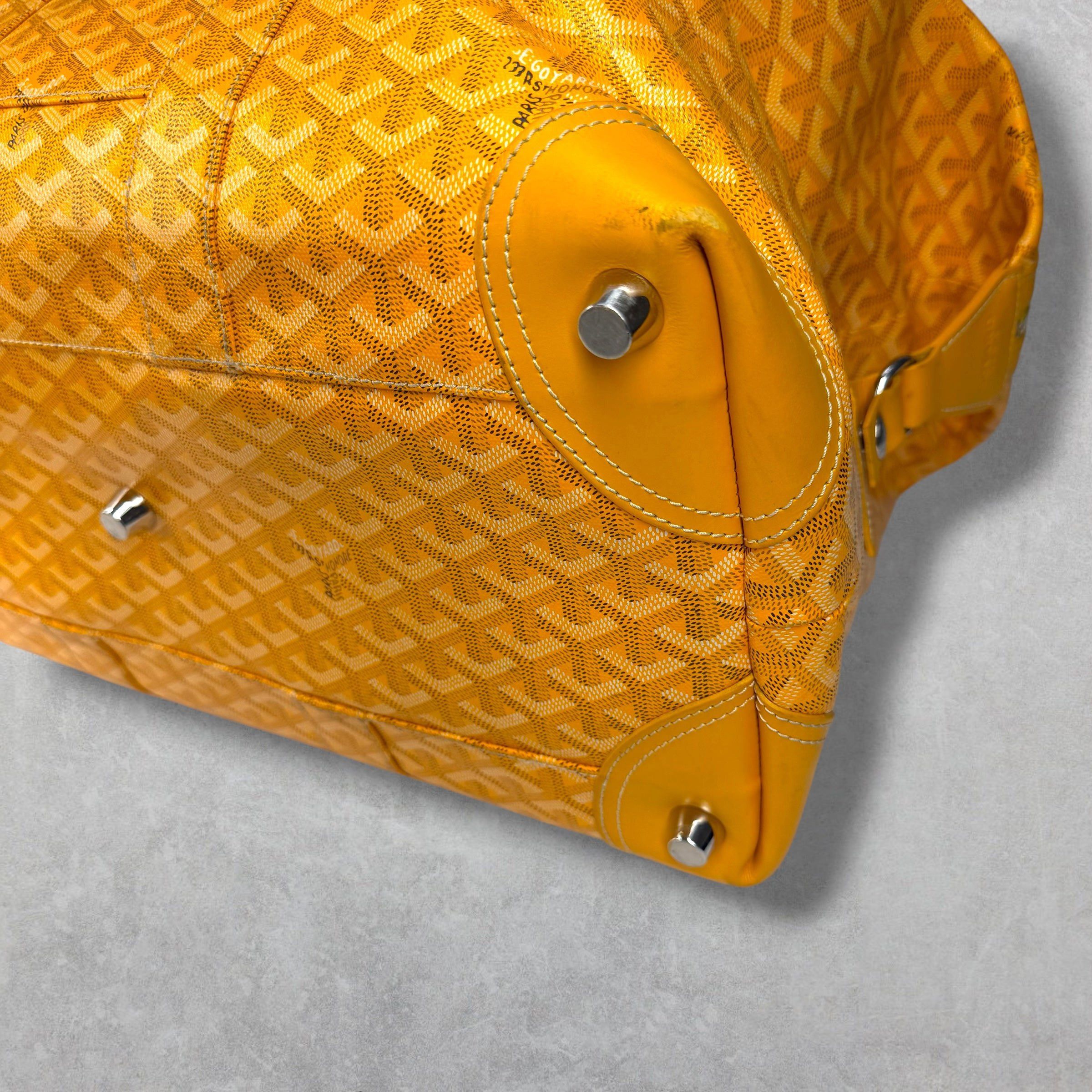Goyard Goyard Yellow Goyardine Boeing 45 Size ONE SIZE - 7 Thumbnail